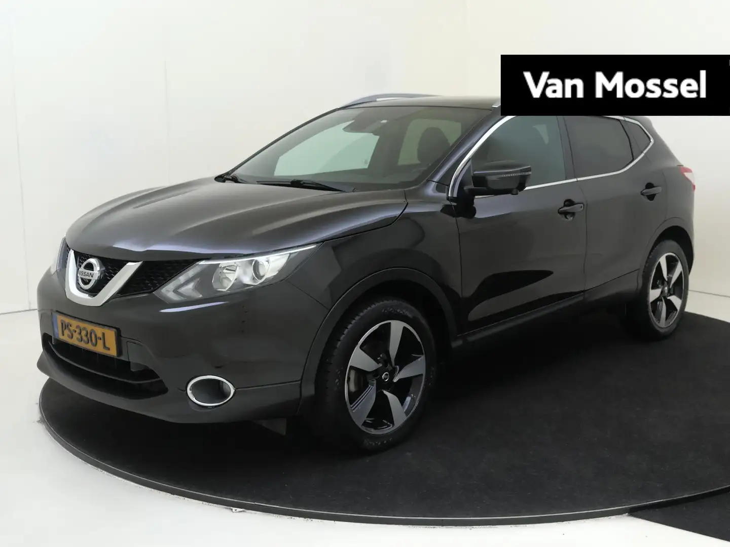 Nissan Qashqai 1.2 Tekna | LM velgen | panoramadak | Clima Zwart - 1