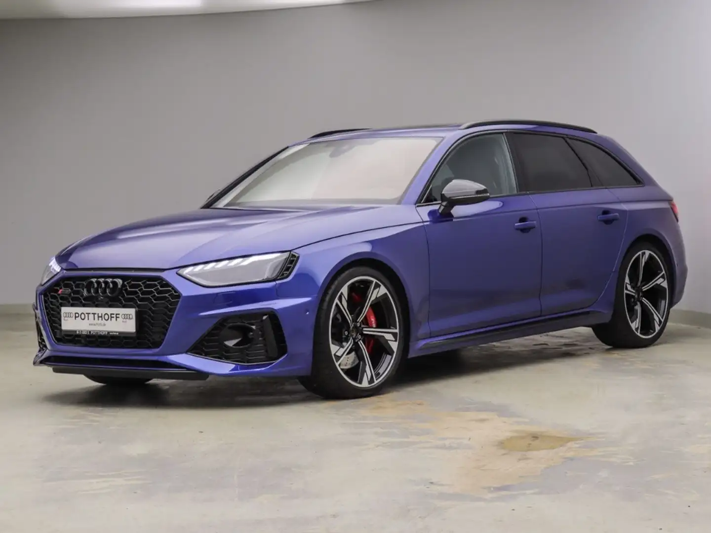 Audi RS4 Avant Q PANO NAVI+ MATRIX B&O HuD Blau - 2
