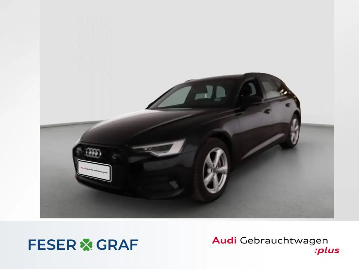 Audi A6 Avant advanced 45 TFSI Matrix ACC RFK AHK Keyless Schwarz - 1