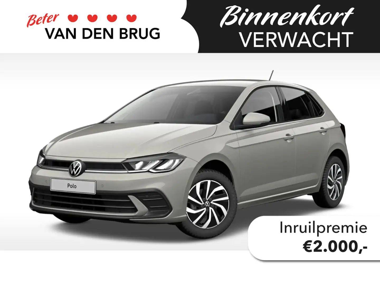 Volkswagen Polo 1.0 TSI Life Edition | App-connect | Pdc | 15" lm - 1