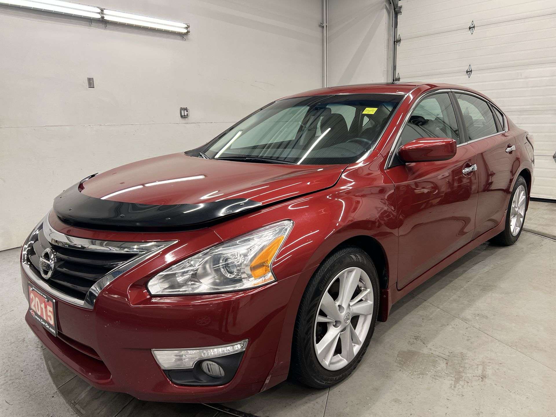 Red 2015 Nissan Altima Sedan Front-Wheel Drive Automatic