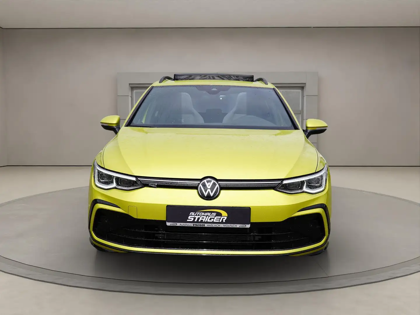 Volkswagen Golf Variant 1.5 TSI R Line+Matrix-LED+ACC+Pano+ Yellow - 2