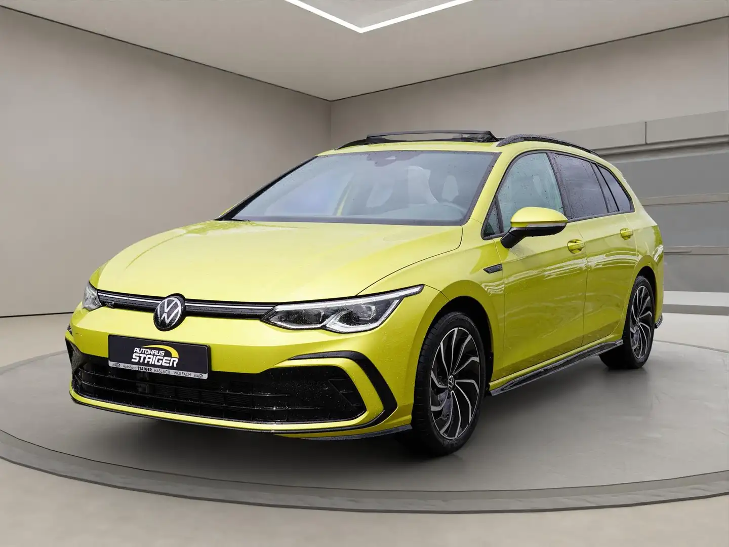 Volkswagen Golf Variant 1.5 TSI R Line+Matrix-LED+ACC+Pano+ Yellow - 1