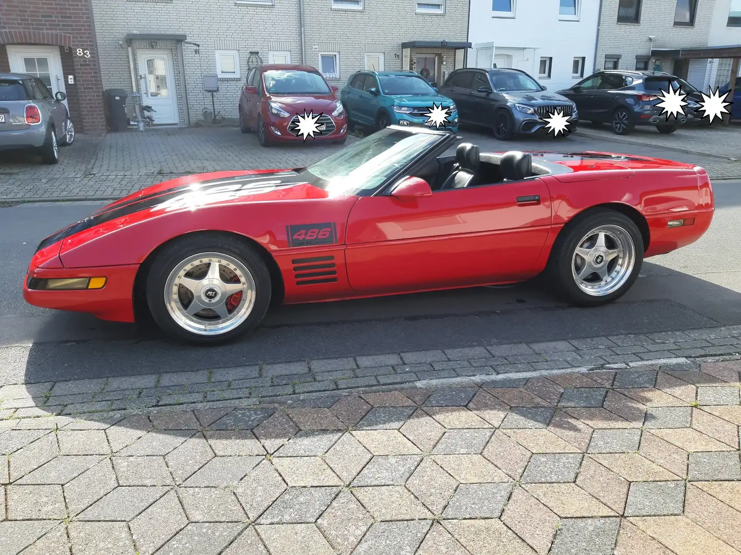 Corvette C4 Cabrio/Alufelgen von PLS Rouge - 2