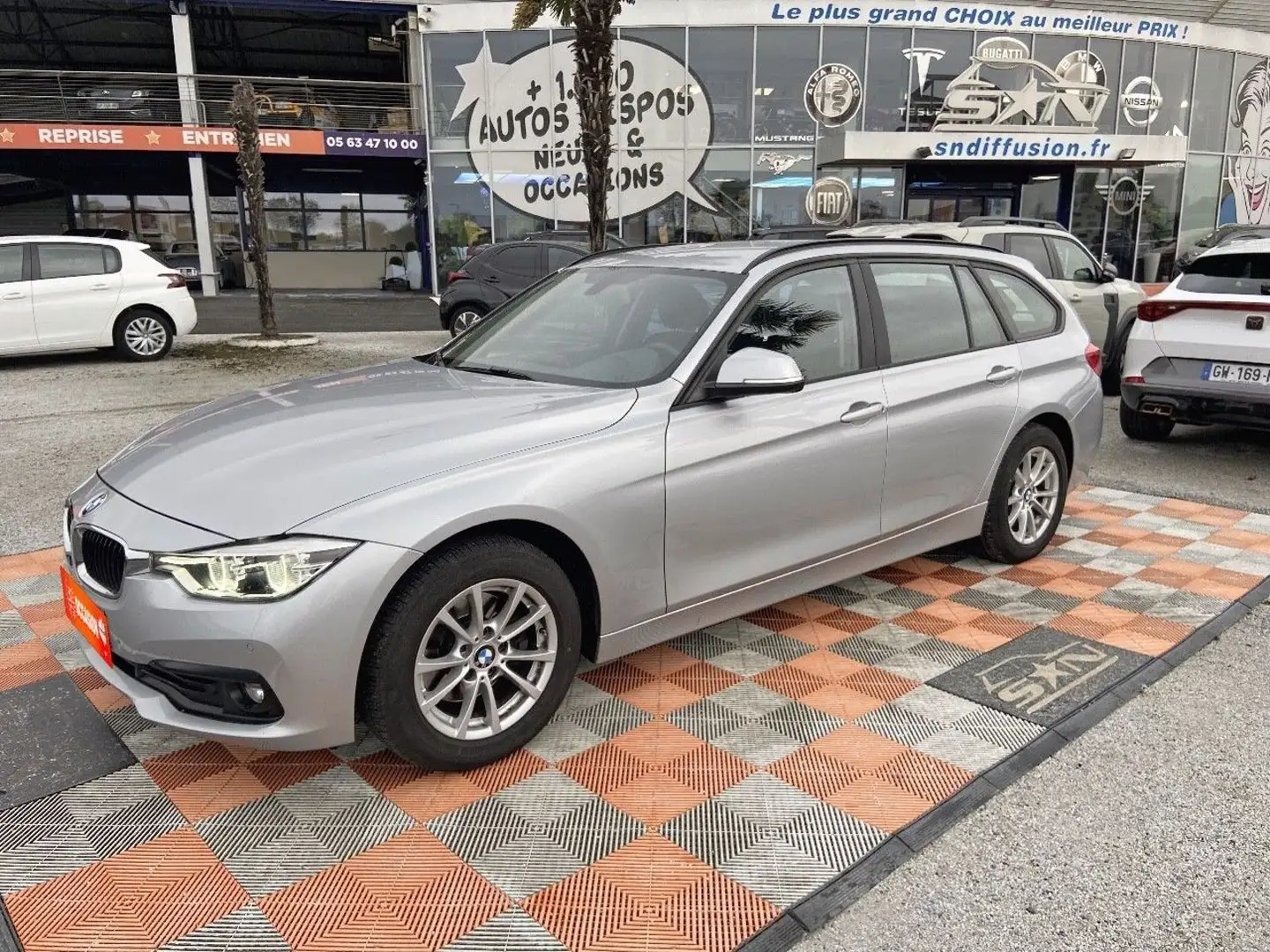 BMW 320 320 DA CONFORT Gris - 1