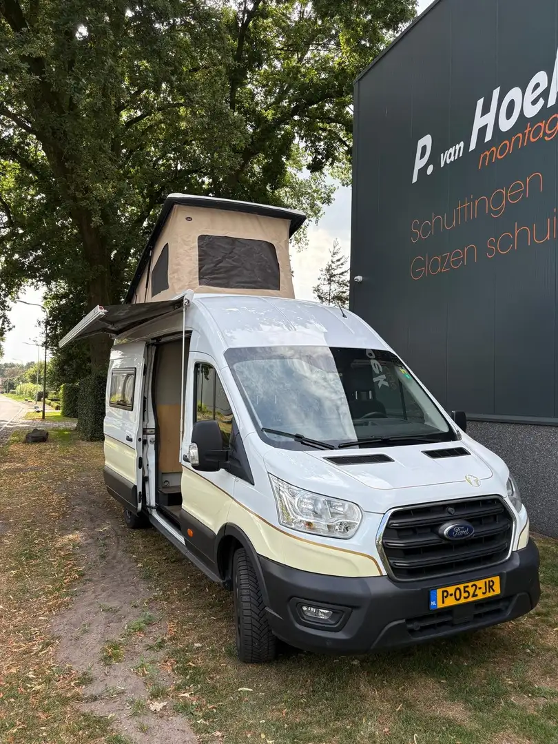Ford Transit Jumbo Bus Camper L4H3 Wit - 2