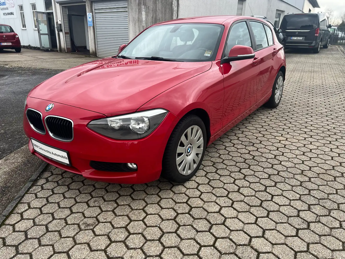 BMW 116 116i*1Hand*TÜV07-2025*Euro6*8 FACH Kırmızı - 1