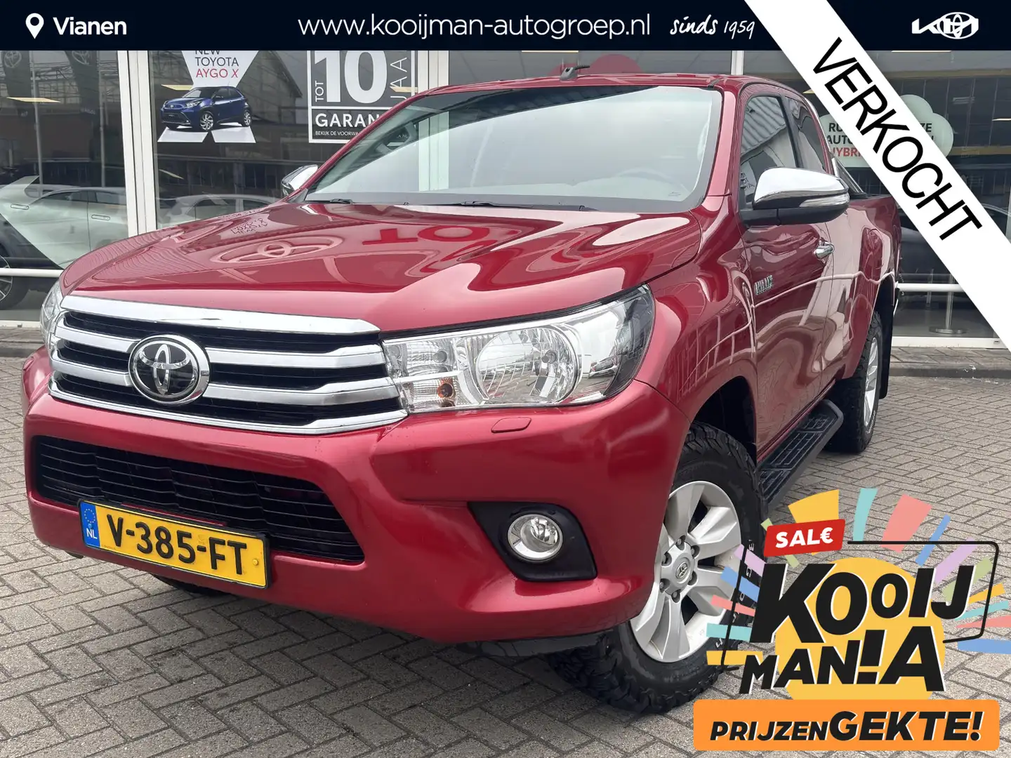 Toyota Hilux 2.4 D-4D-F Xtra Cab Professional SLECHTS 80.000KM, - 1
