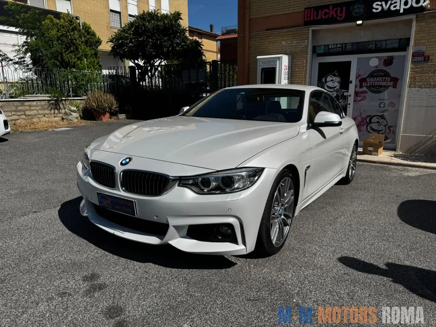 BMW 428 i Cabrio Msport Bianco - 1