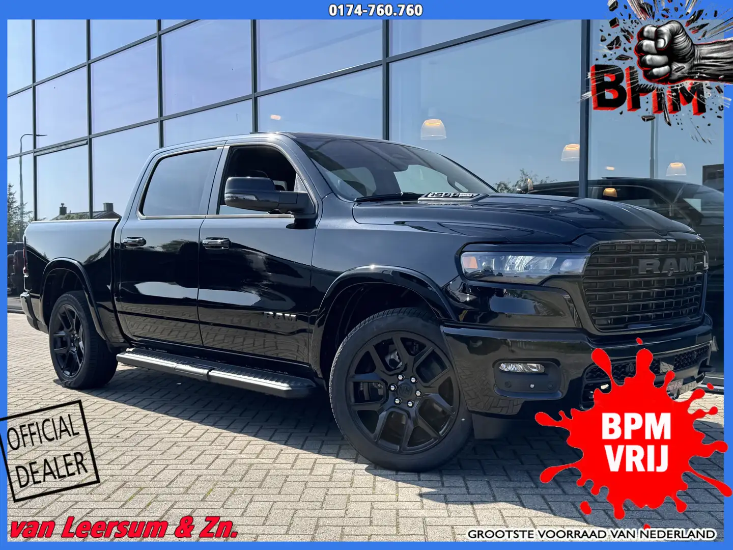 Dodge RAM Laramie Night Hurricane | Pano | H&K | Passenger S Negro - 1