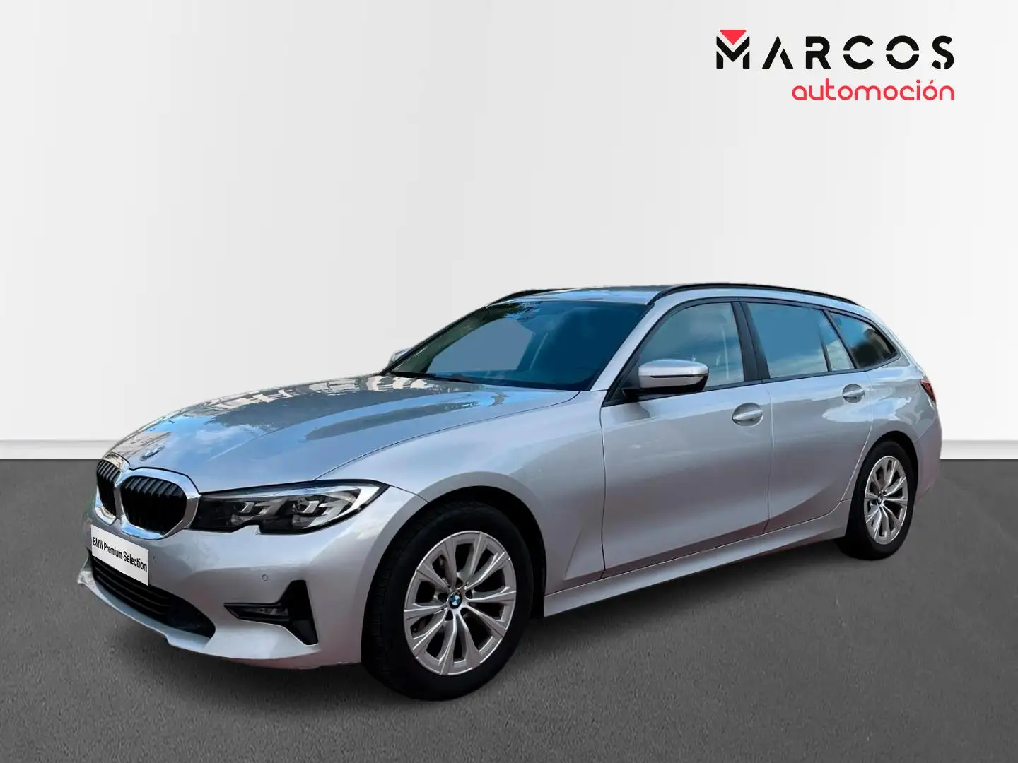 BMW 318 318d Touring Plateado - 1