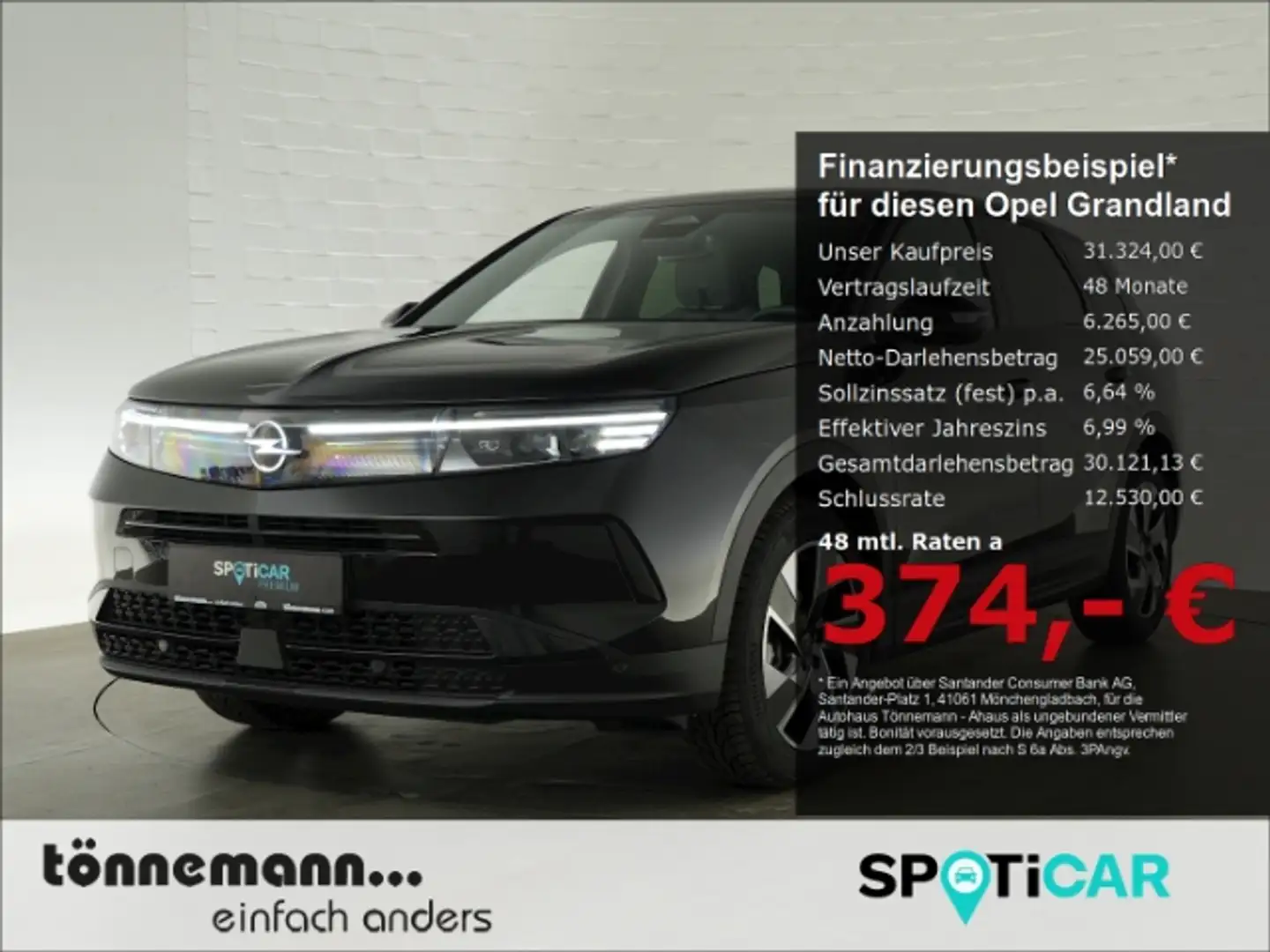Opel Grandland B GS HYBRID eDCT+LED PIXEL MATRIX+NAVI+RÜCKFAHRKAM Noir - 1