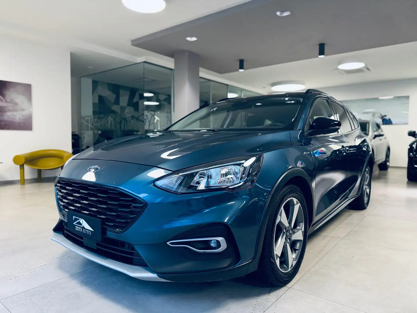 Ford Focus Active SW 1.5 ecoblue Bleu - 1