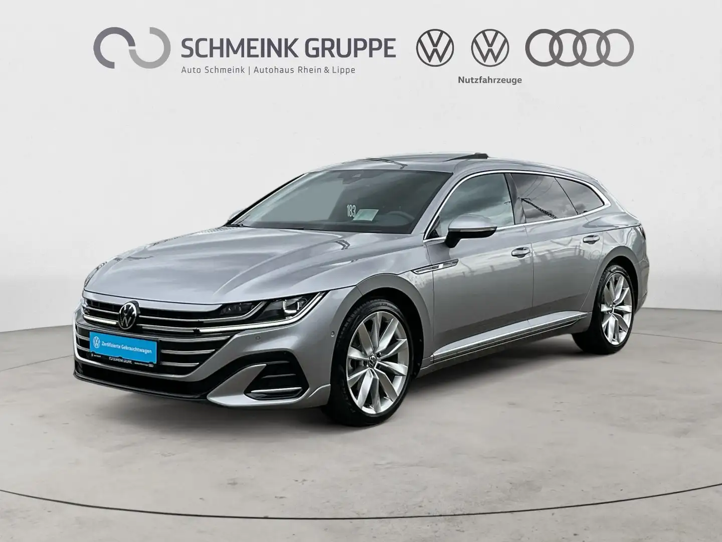 Volkswagen Arteon Arteon SB 2.0 TDI DSG R-Line AHK Navi Pano ACC Silber - 1