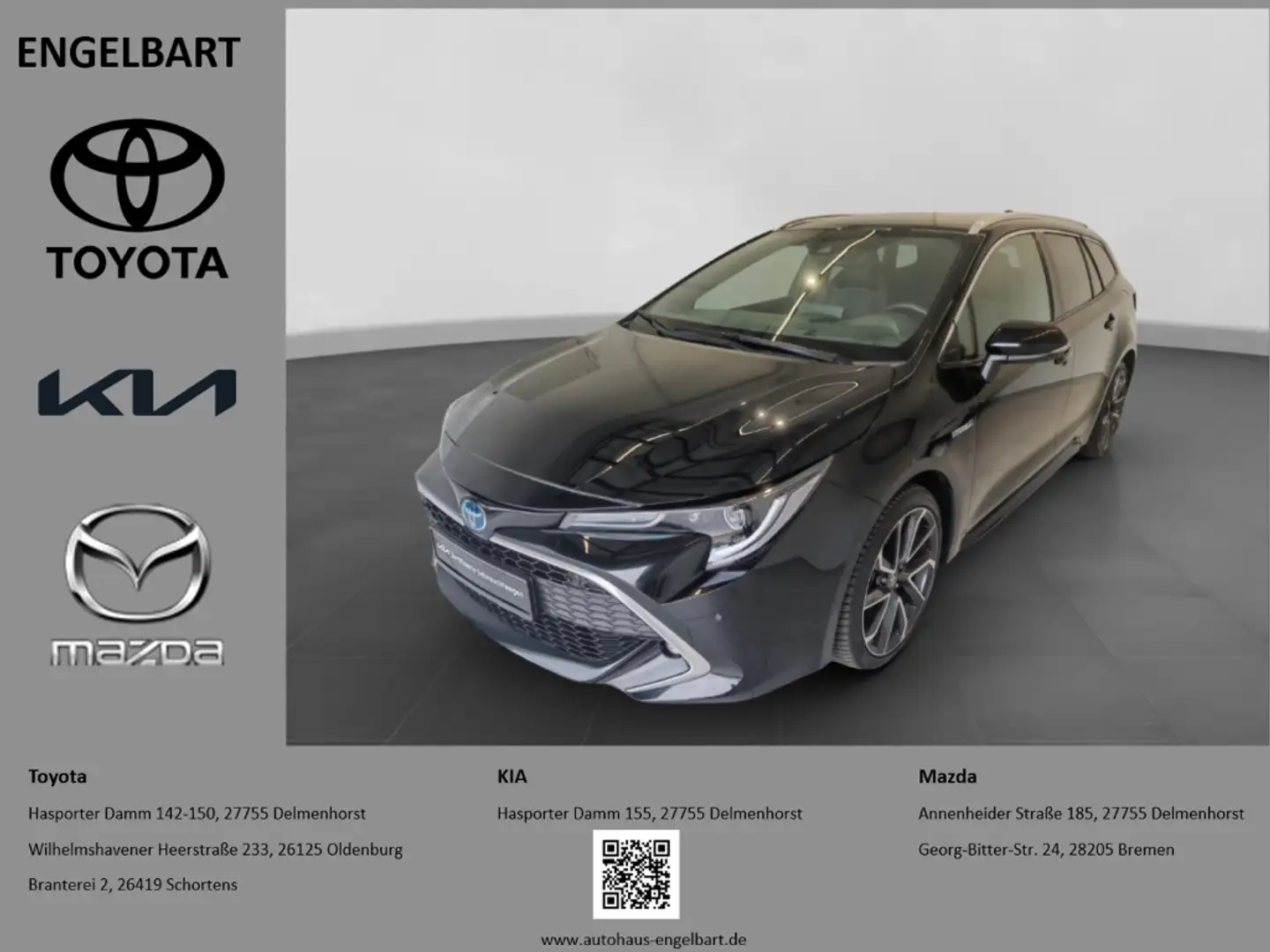 Toyota Corolla Touring Sports Hybrid Lounge 2.0 JBL Schwarz - 1