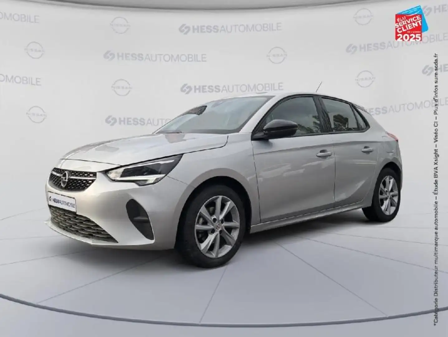 Opel Corsa-e 1.2 75ch Elegance Business Gris - 1