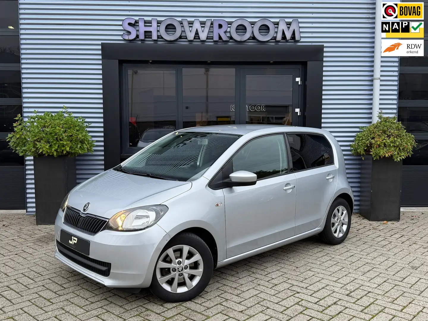 Skoda Citigo 1.0 Greentech Fresh Airco|Navi|Cruisecontrol|Elekt Grijs - 1