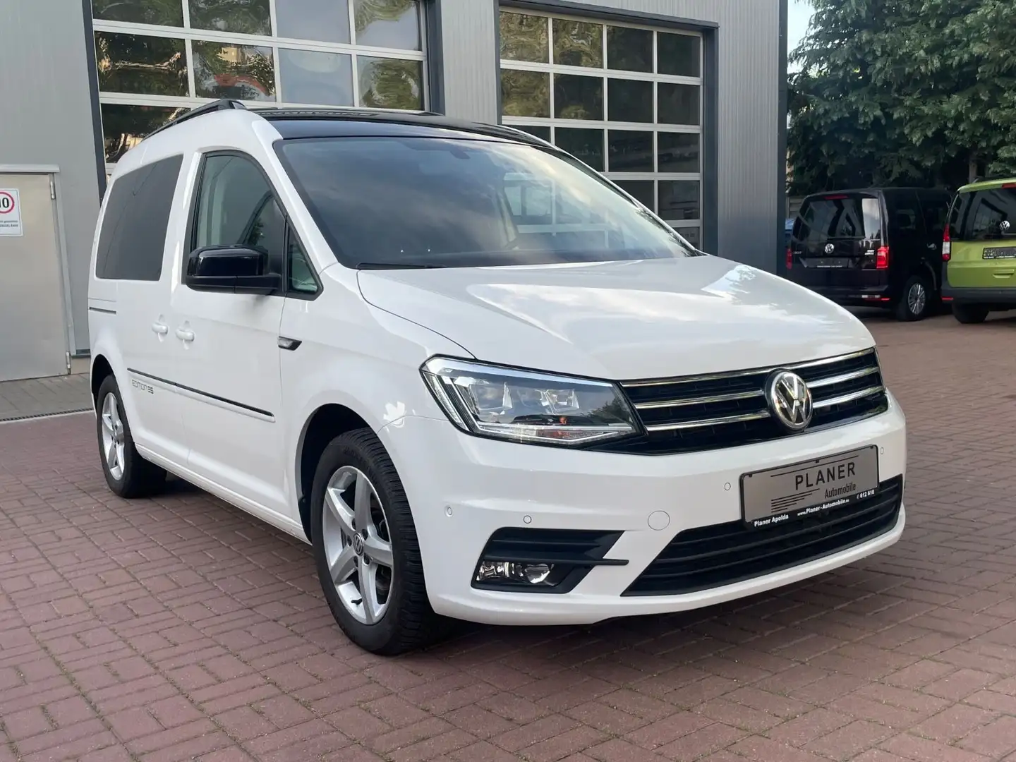 Volkswagen Caddy Edition 35 Xenon Navi AHK Standheizung HU Blanc - 1