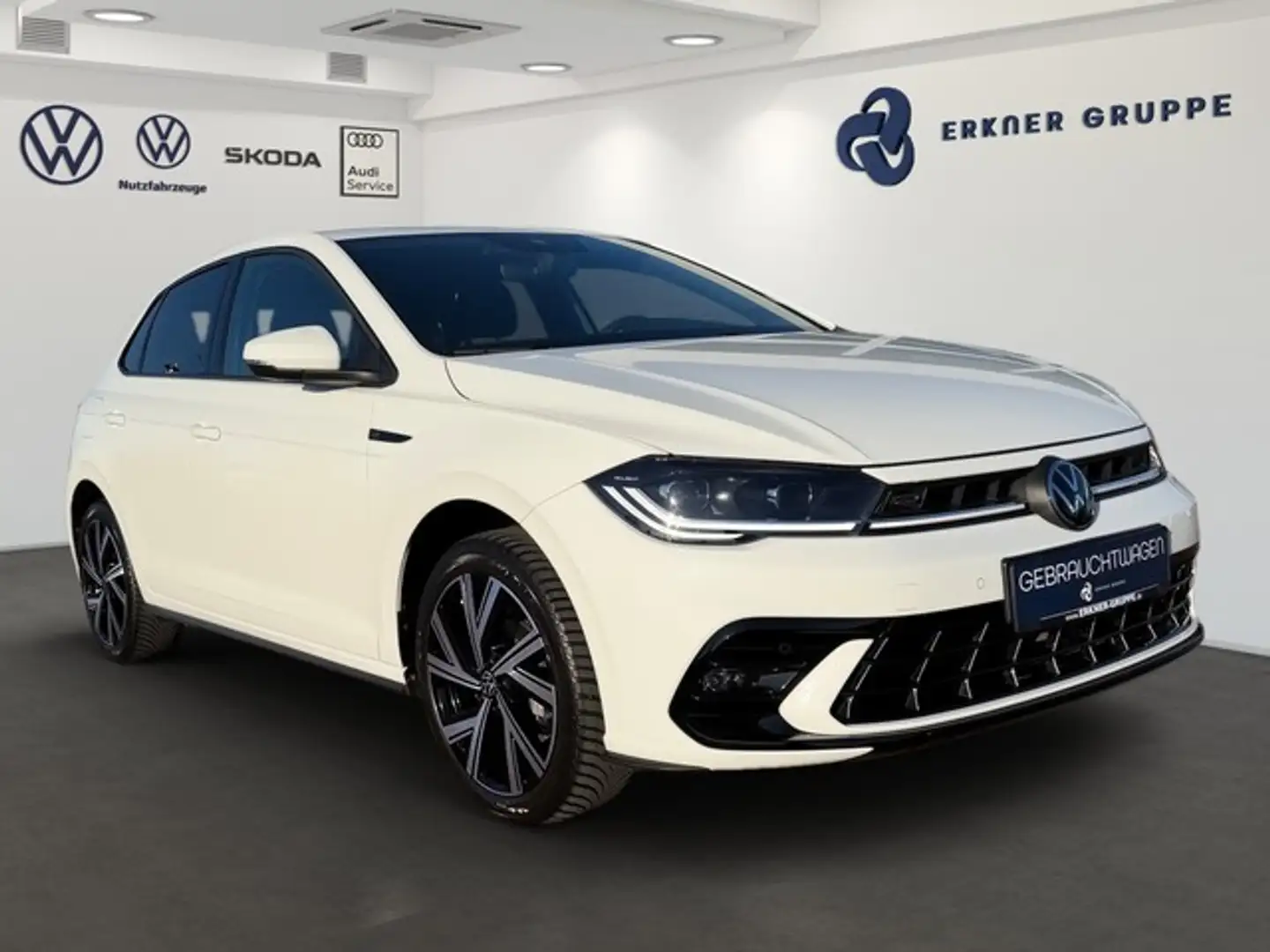 Volkswagen Polo VI 1.0 TSI DSG +R-Line+IQ-Drive+R-Line Weiß - 2