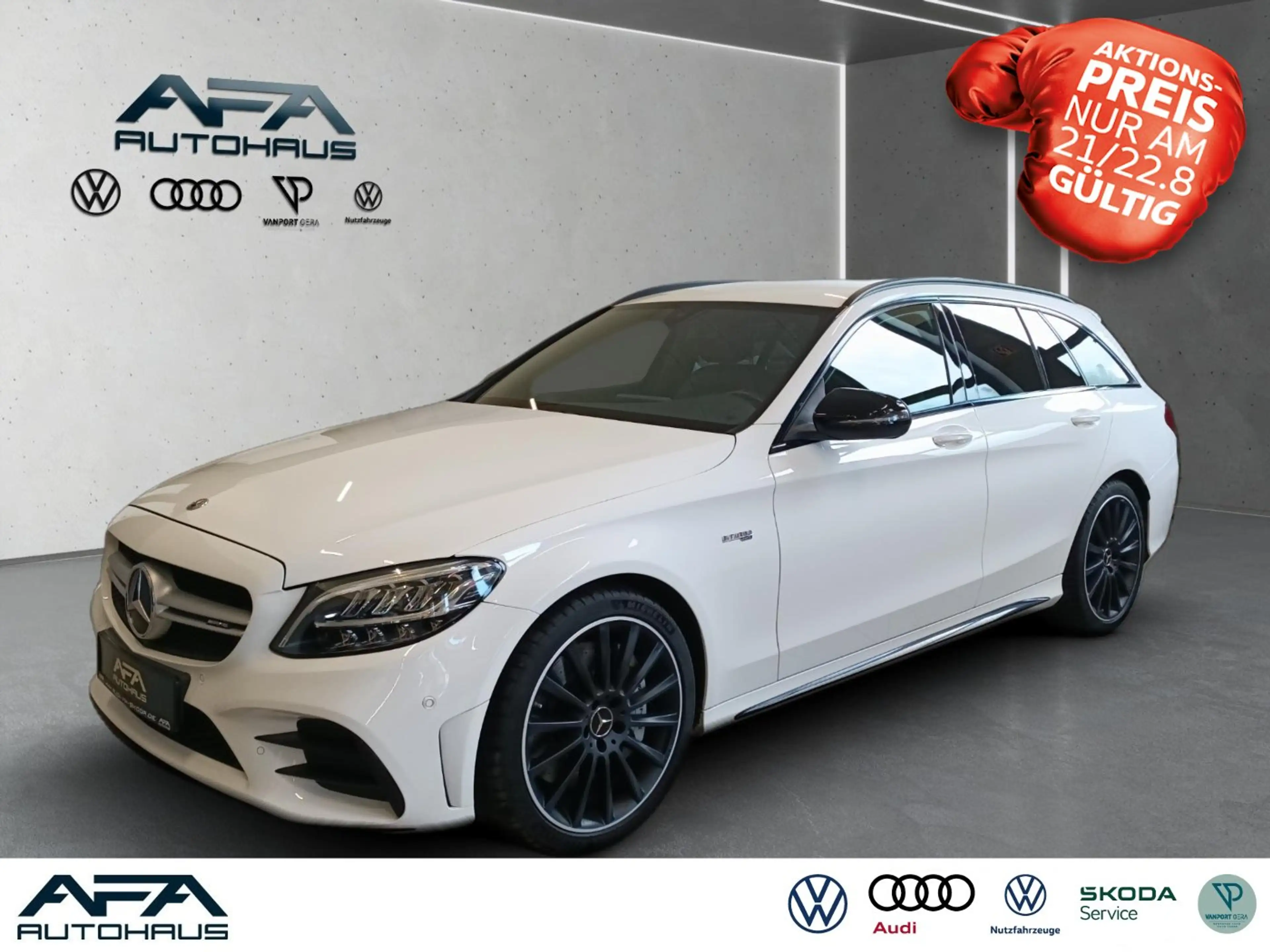 Mercedes-Benz C 43 AMG T 4Matic Navi*LED*LM19*Night-Paket*RFK