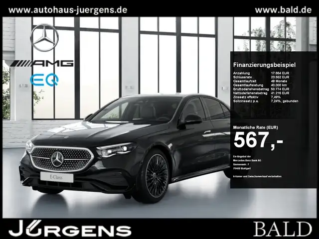 Mercedes-Benz E 220 d AMG Sport/Pano/Leder/Night/DIGITAL/360°