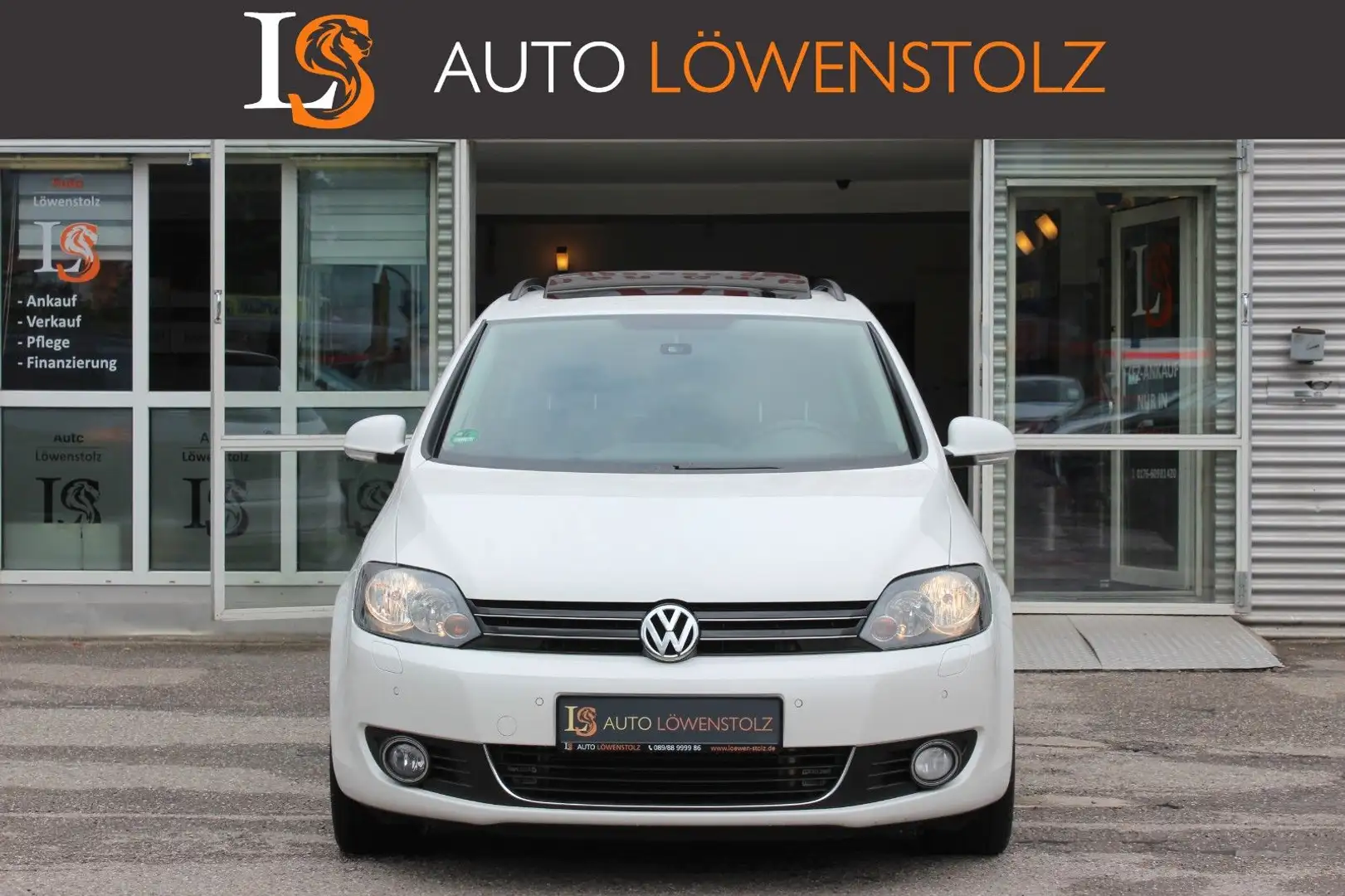 Volkswagen Golf Plus VI Life | 1.Hand | Steuerkette Neu! Weiß - 2