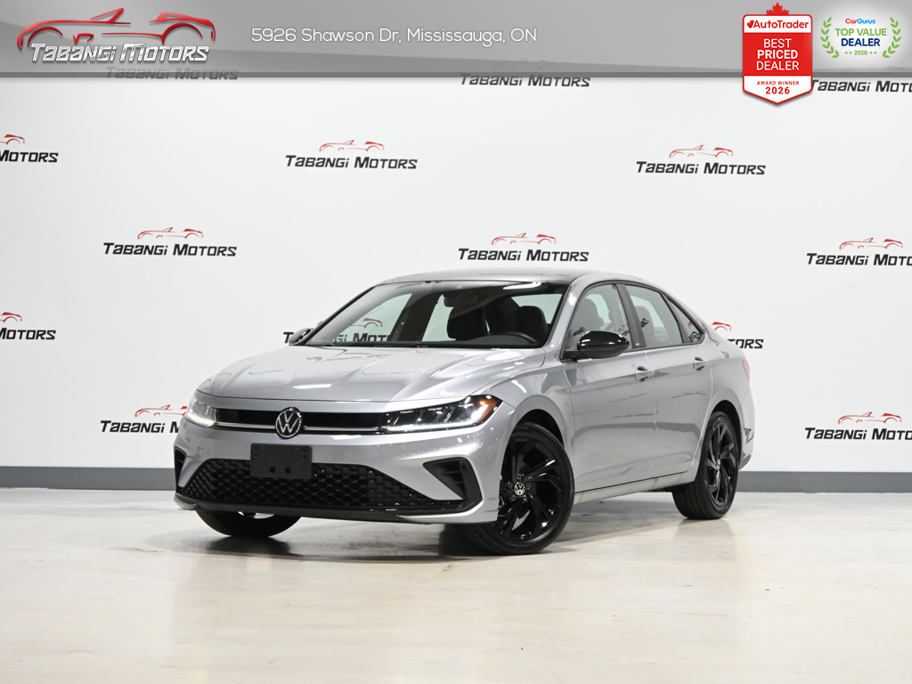 2026 Volkswagen Jetta Comfortline  No Accident SPORT Leather Sunroof Adaptive Cruise Remote Start — снимка 1