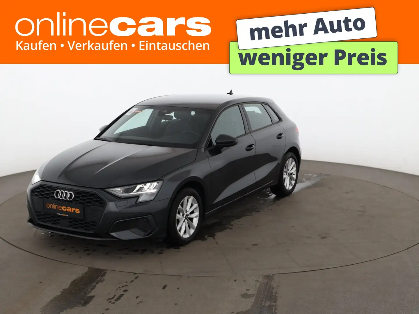 Audi A3 SB 30 TDI Aut LED NAVI LEDER SITZHZG TEMPOMAT Grau - 1