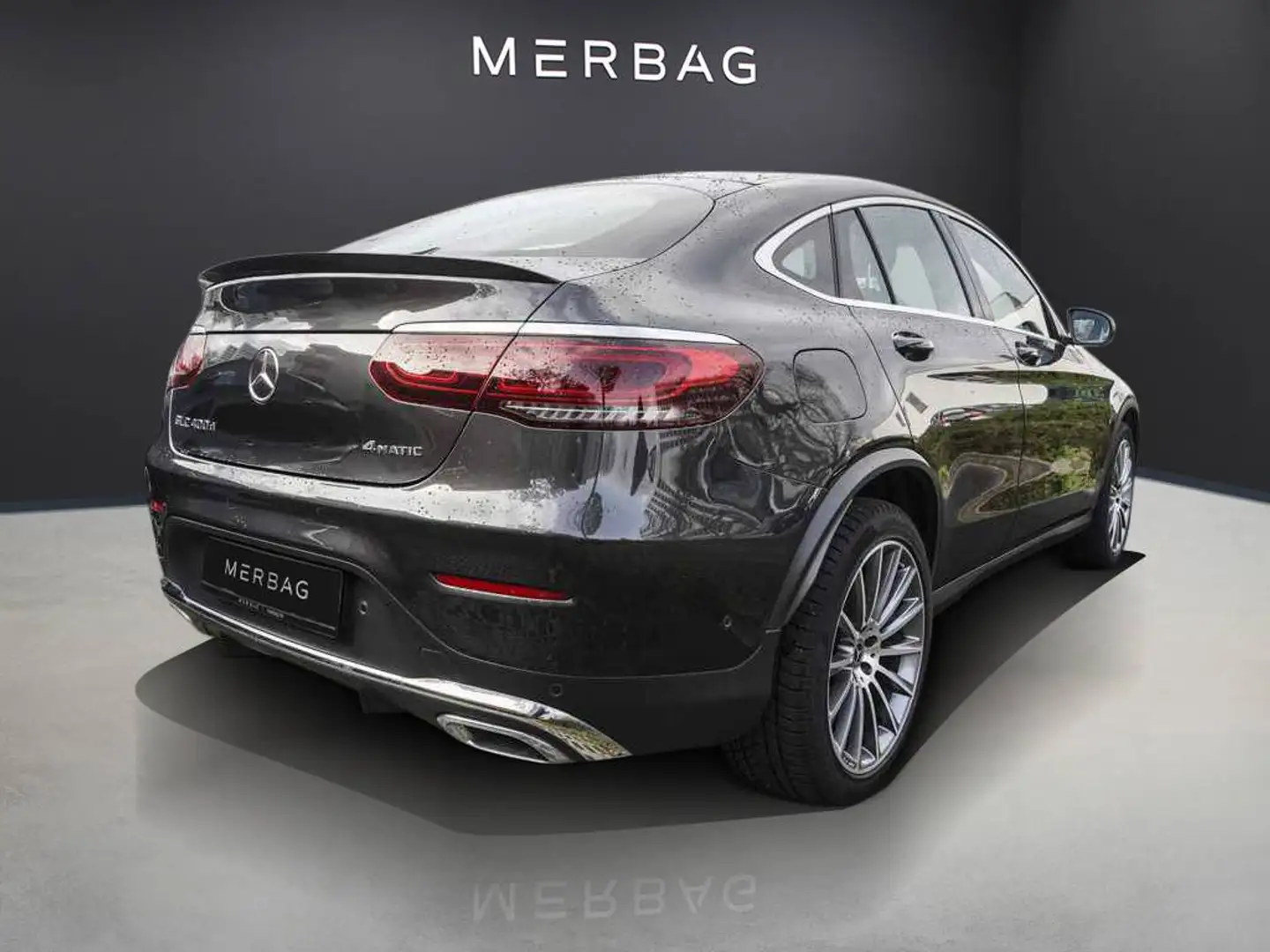 Mercedes-Benz GLC 400 d AMG-LINE 4xHIGHEND AHK MASSAGE SHD Gris - 2
