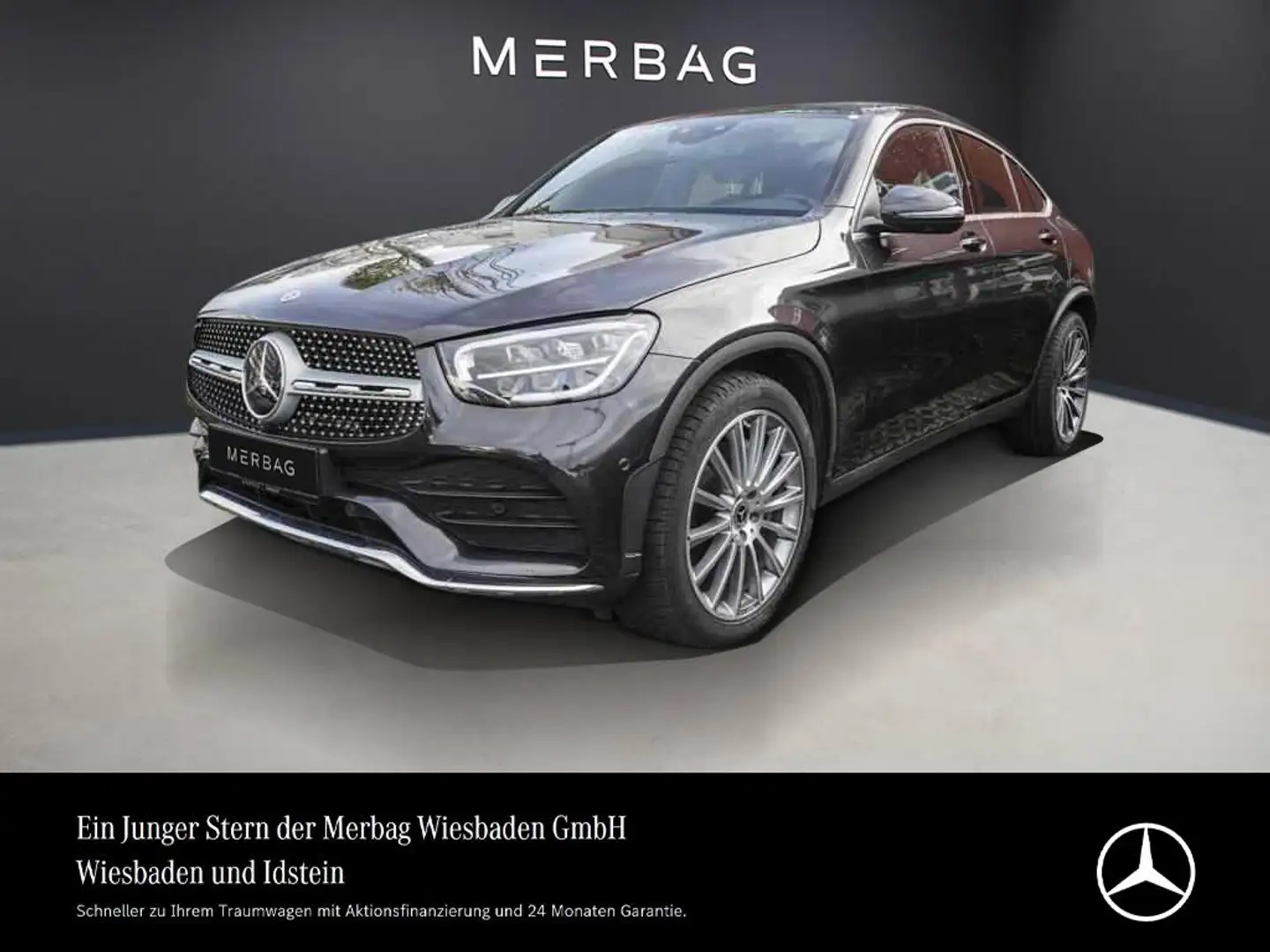 Mercedes-Benz GLC 400 d AMG-LINE 4xHIGHEND AHK MASSAGE SHD Grau - 1