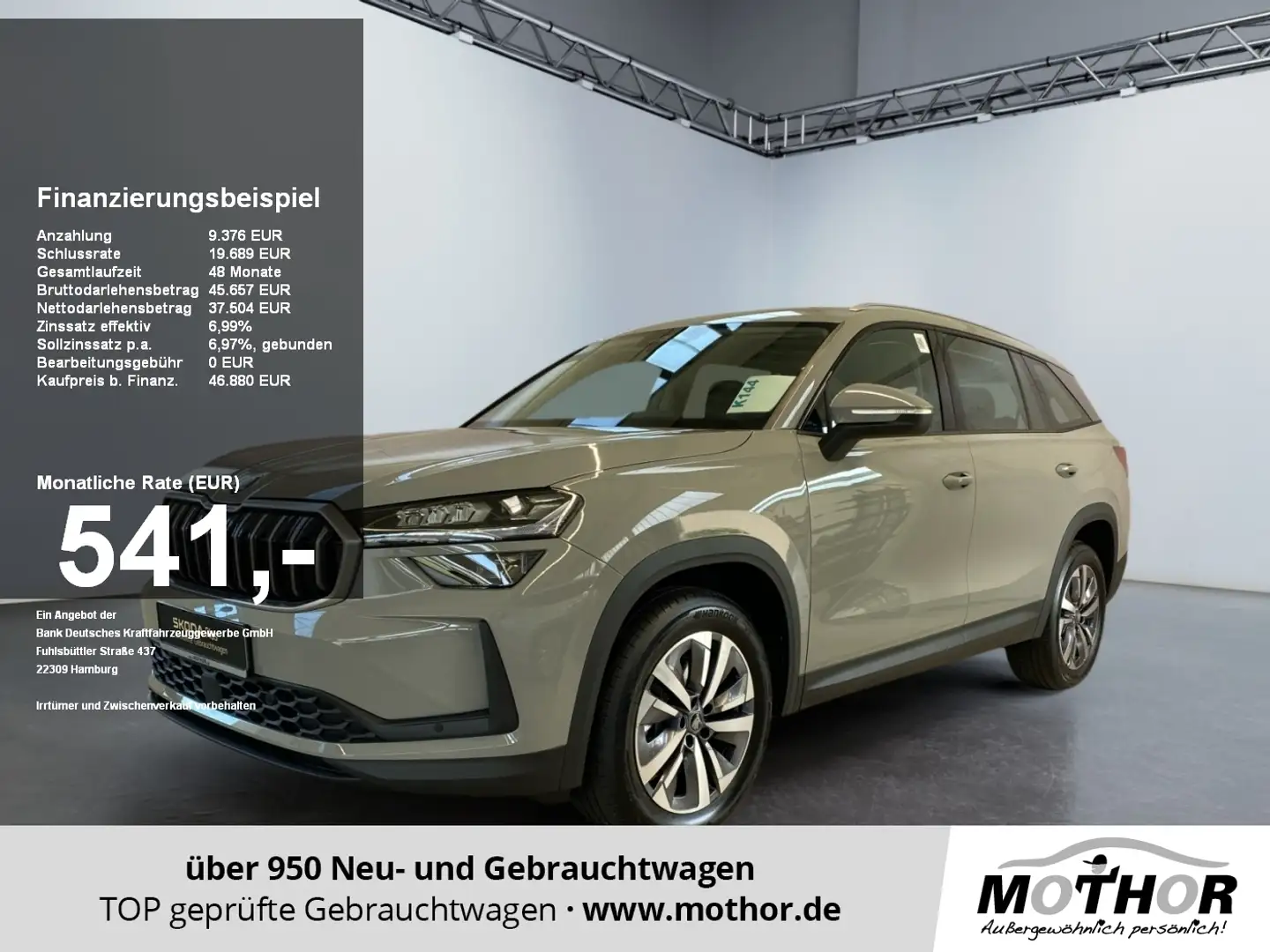Skoda Kodiaq Selection 2.0 TDI 4x4 DSG Navi Kamera PDC Серый - 1