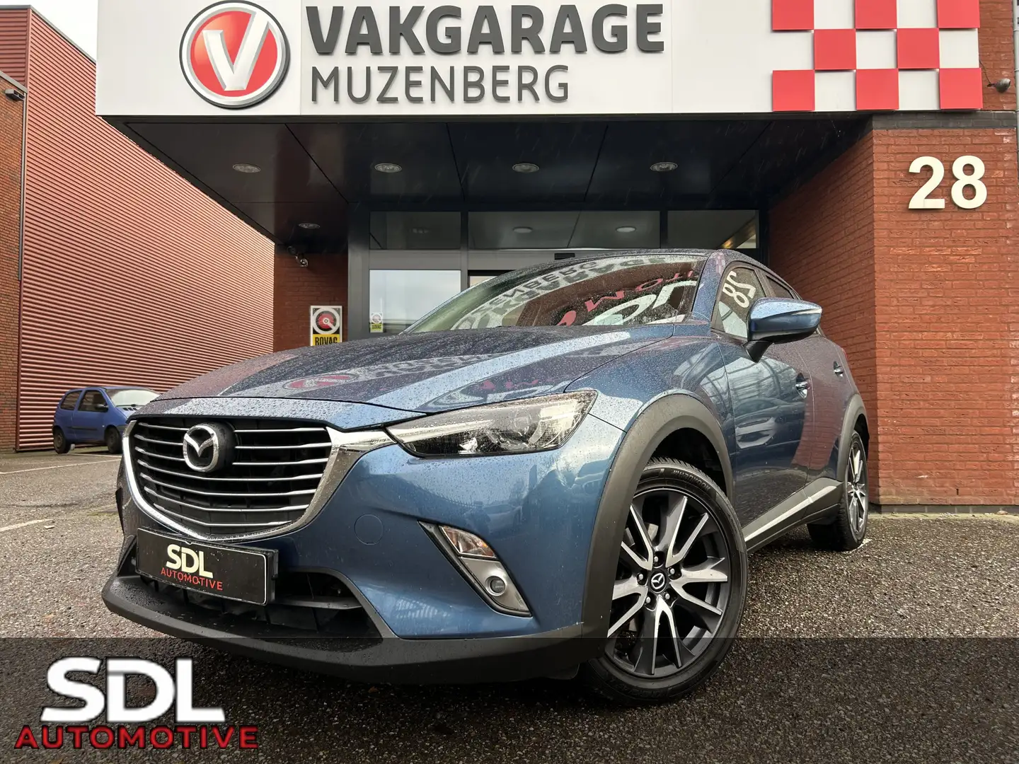 Mazda CX-3 2.0 SkyActiv-G 120 GT-M Line // LED // NAVI // CAM Blauw - 1