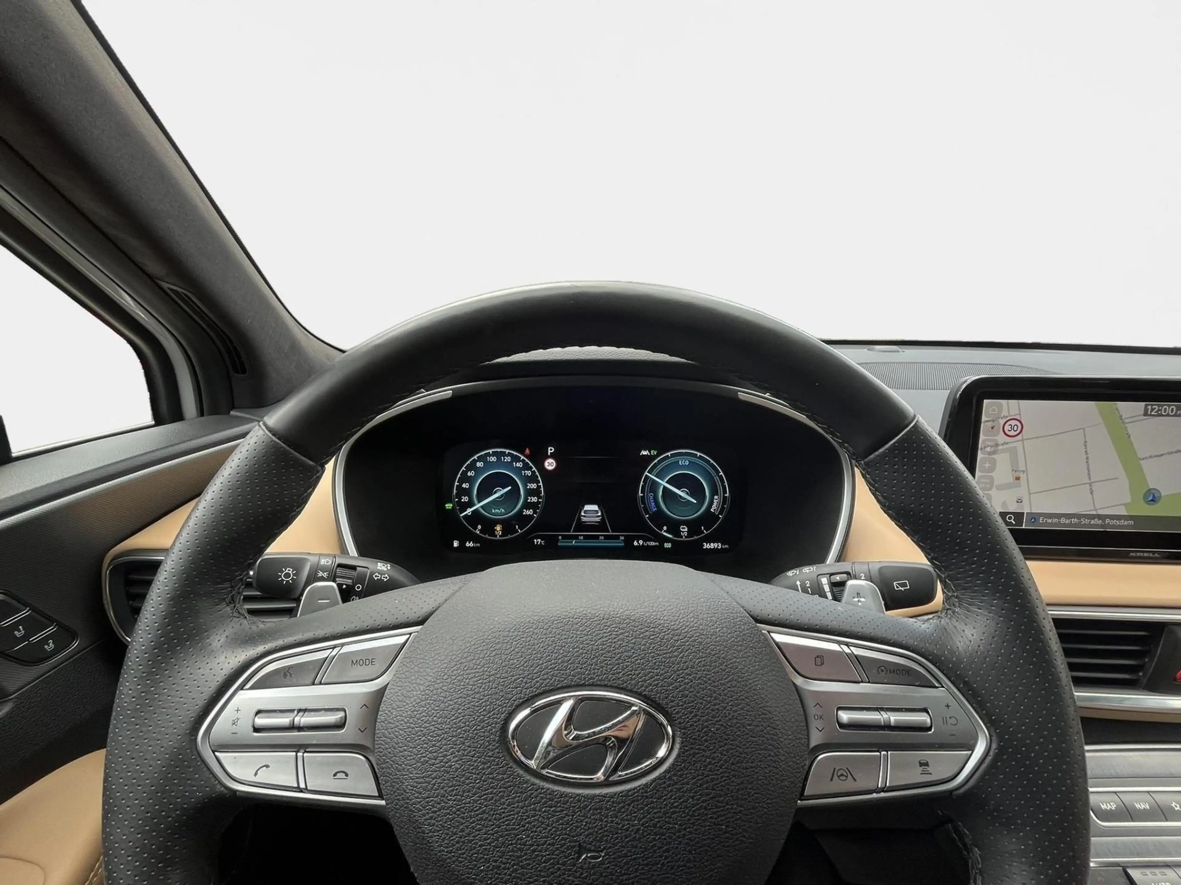 Hyundai SANTA FE 1.6 T-GDI SIGNATURE Hybrid 4WD Panoramadach — photo 12