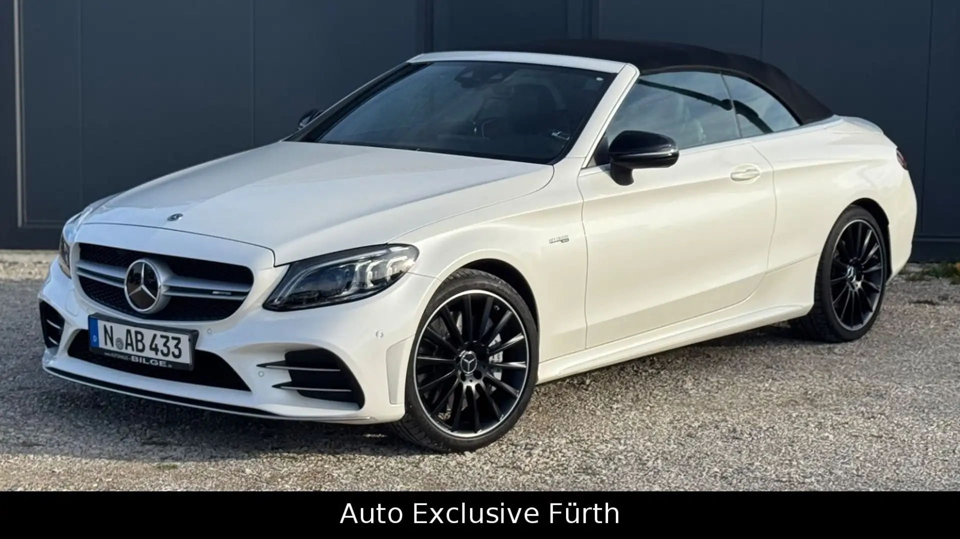 Mercedes-Benz C 43 AMG Cabrio 4Matic*Burmester*Multibeam*MB100 Blanc - 1
