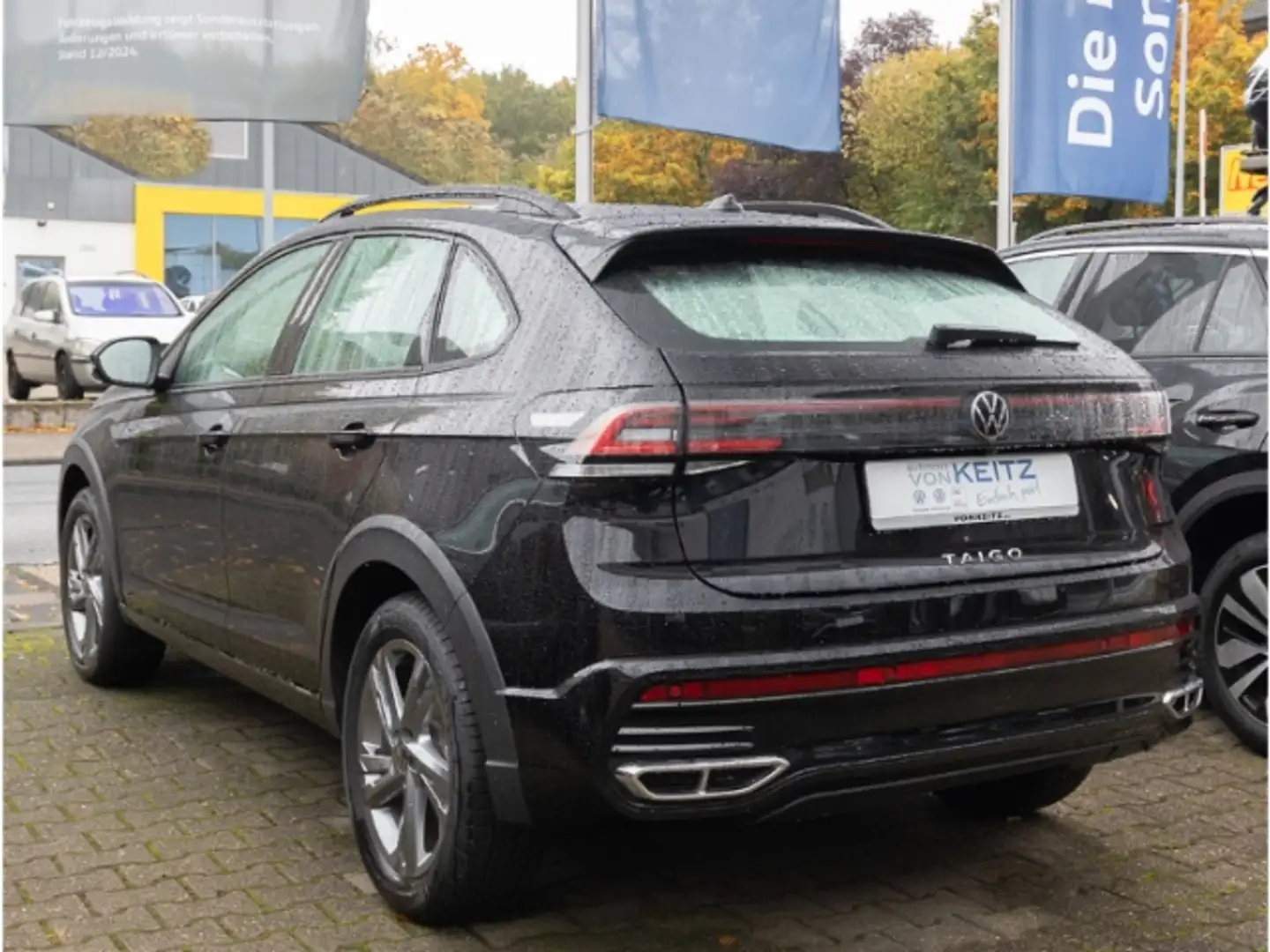 Volkswagen Taigo 1.0 TSI DSG R-Line +KLIMA+RFK+ALLW+MATRIX+ Schwarz - 2