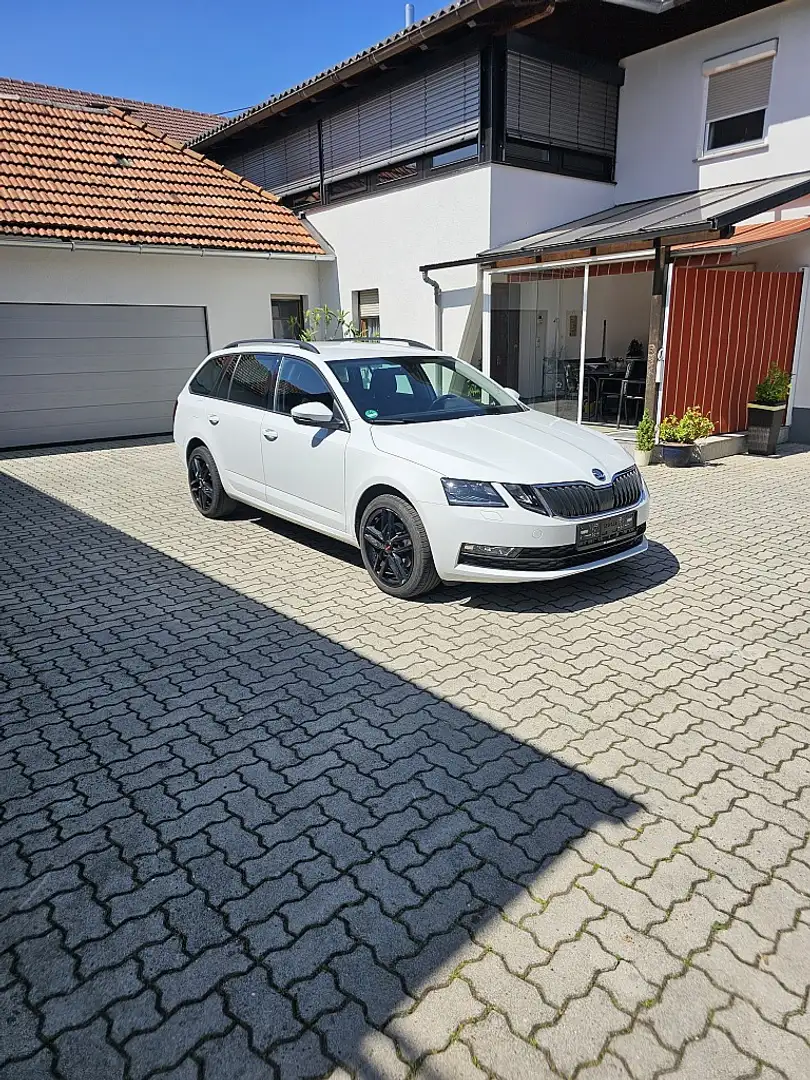 Skoda Octavia 1,6 TDI Style DSG Weiß - 2
