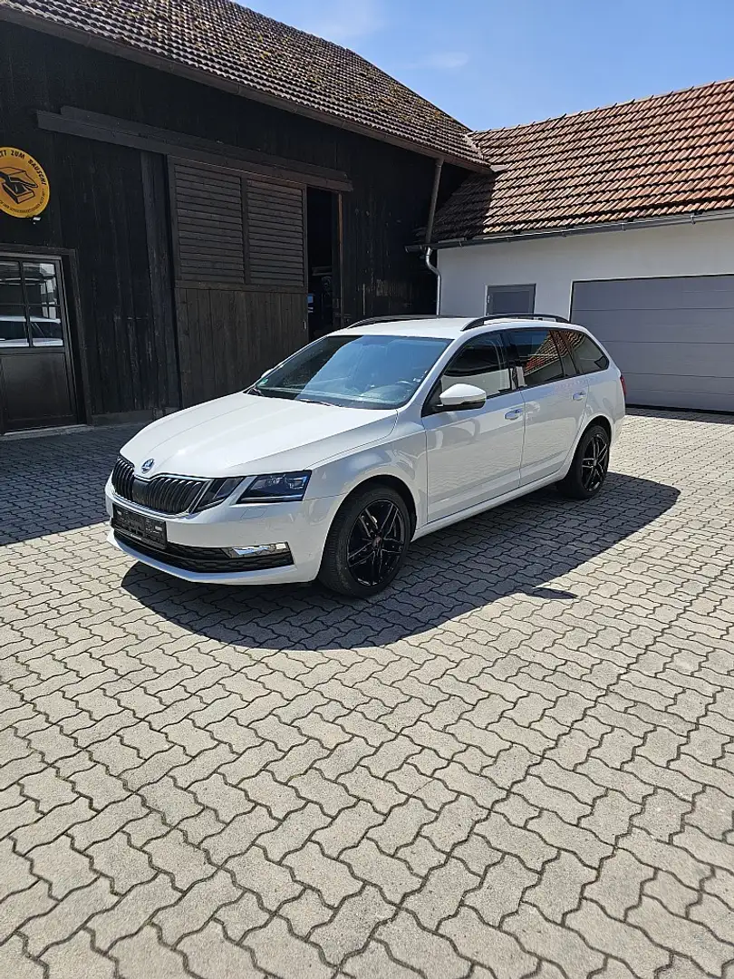 Skoda Octavia 1,6 TDI Style DSG Weiß - 1