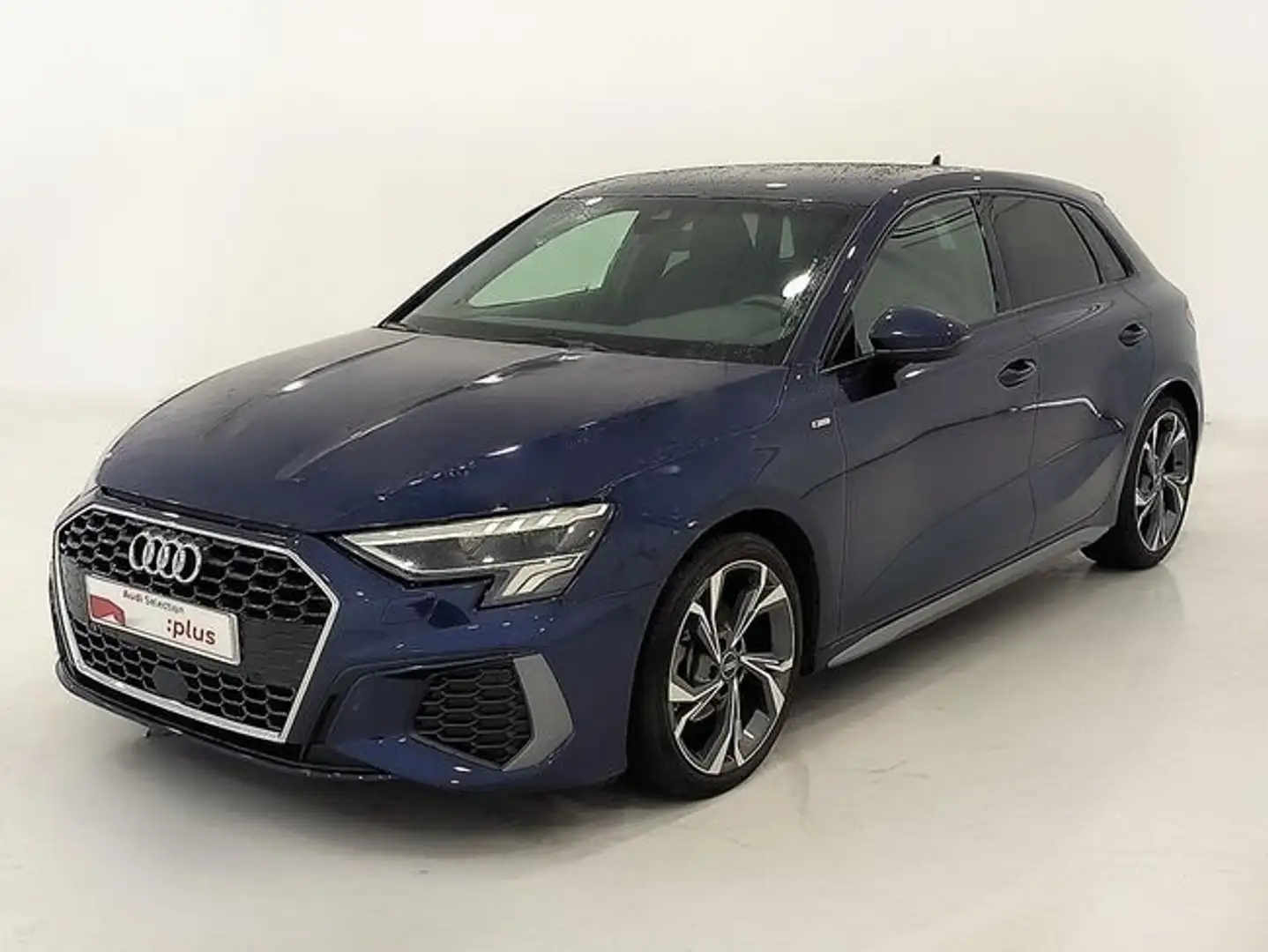 Audi A3 Sportback 35TDI S line Bleu - 1