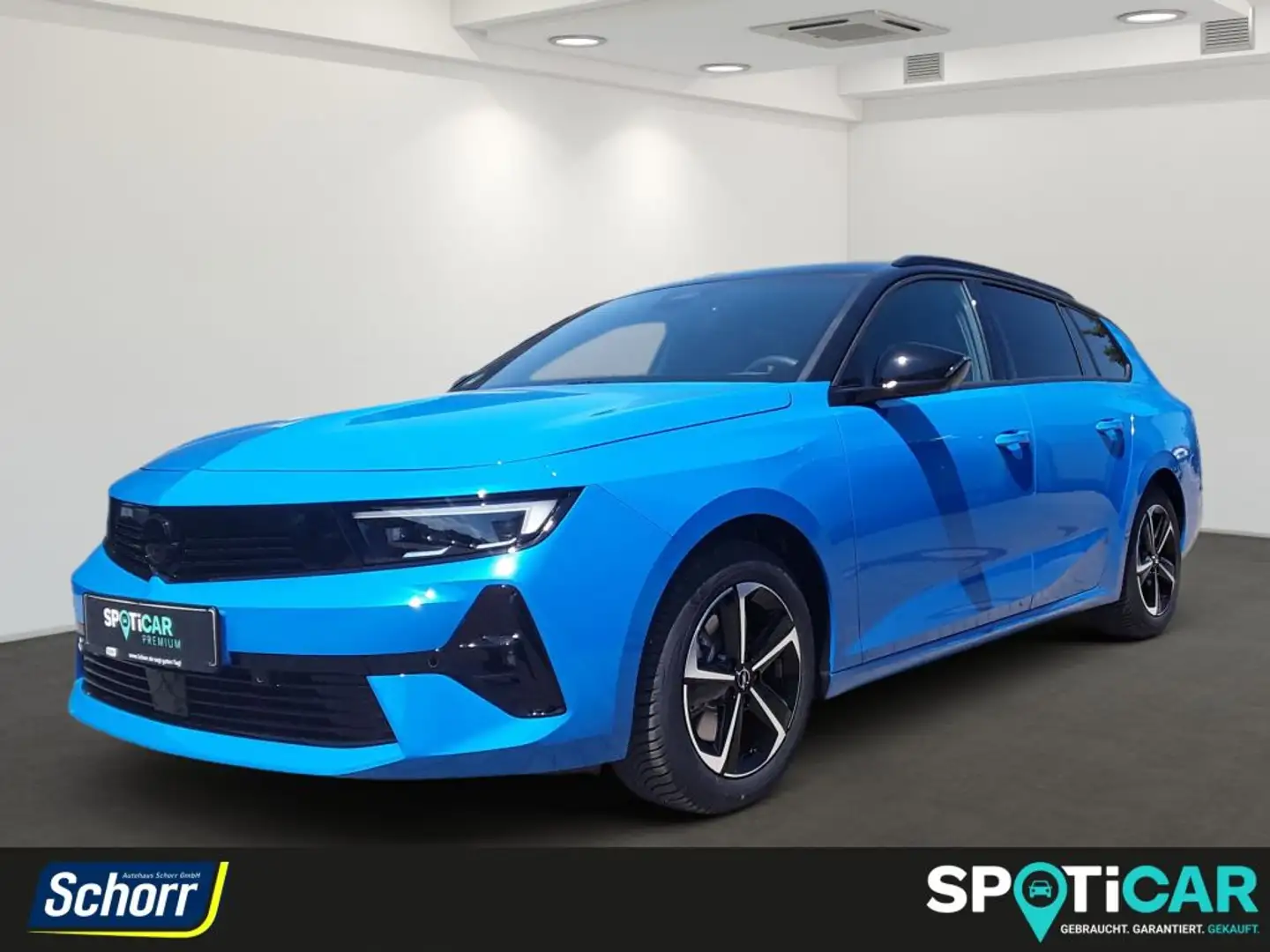 Opel Astra Sports Tourer 1.2 Turbo GS Blau - 1