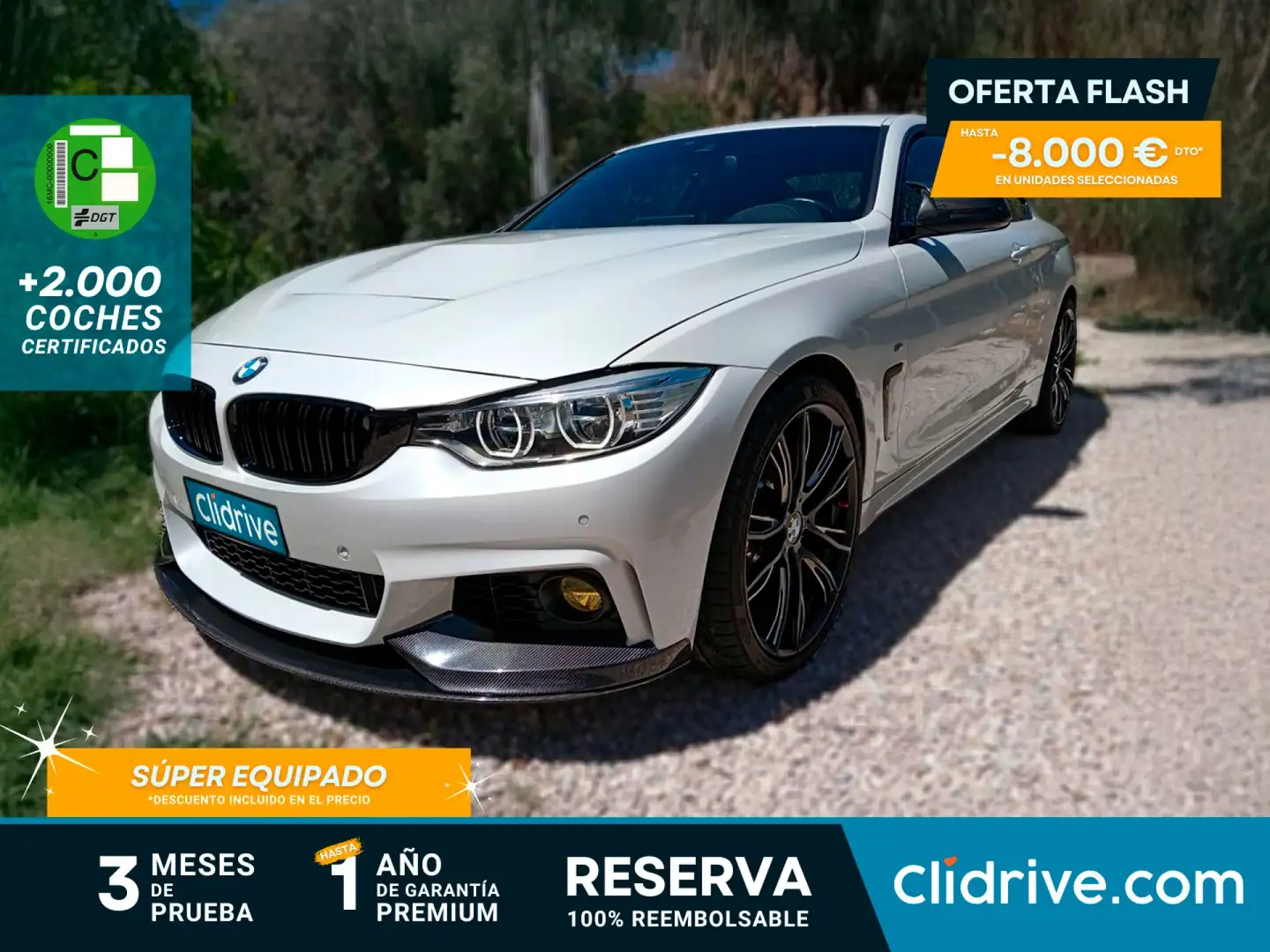 BMW 435 435d xDrive Blanco - 1