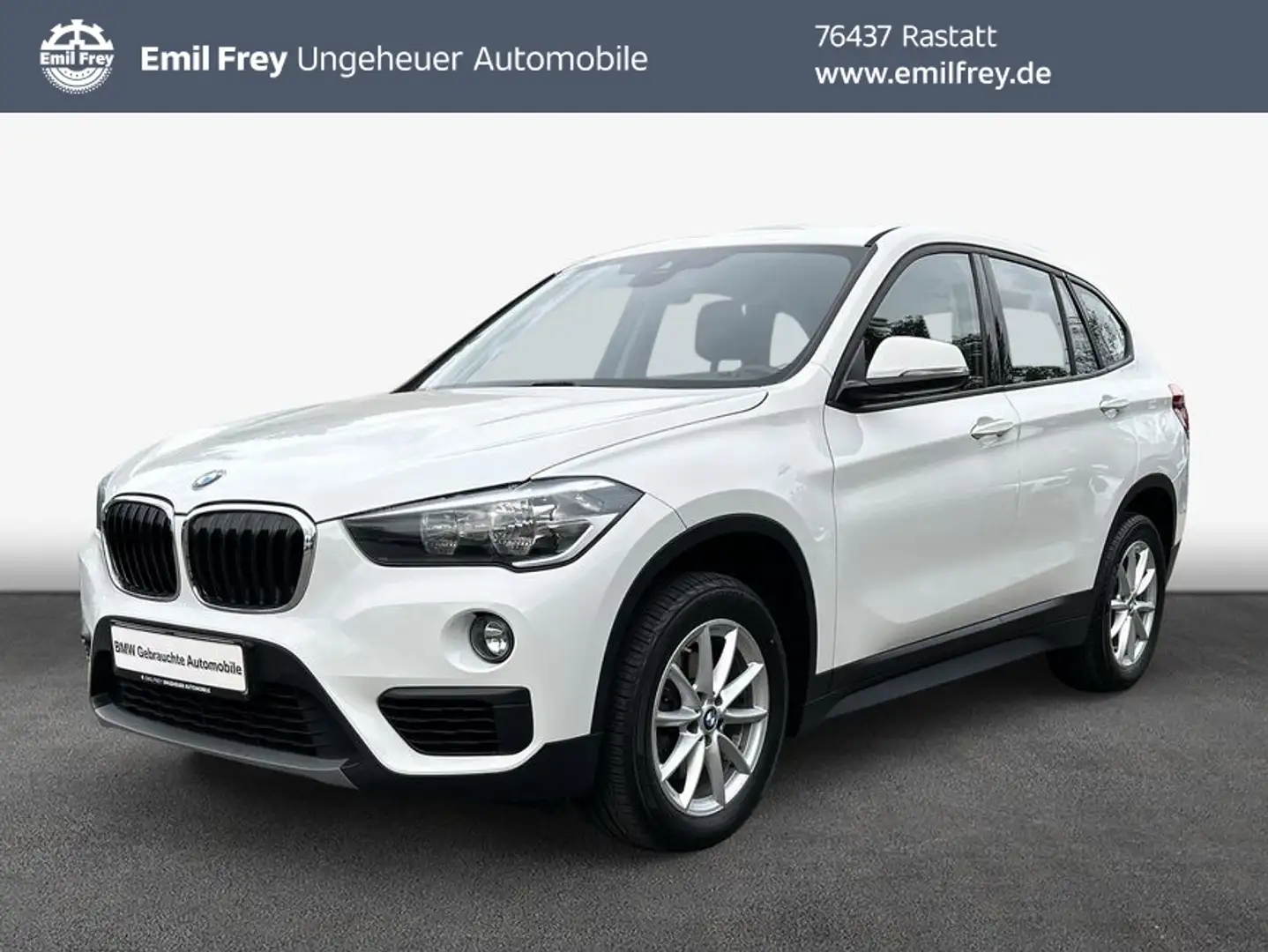 BMW X1 sDrive18i Advantage Weiß - 1