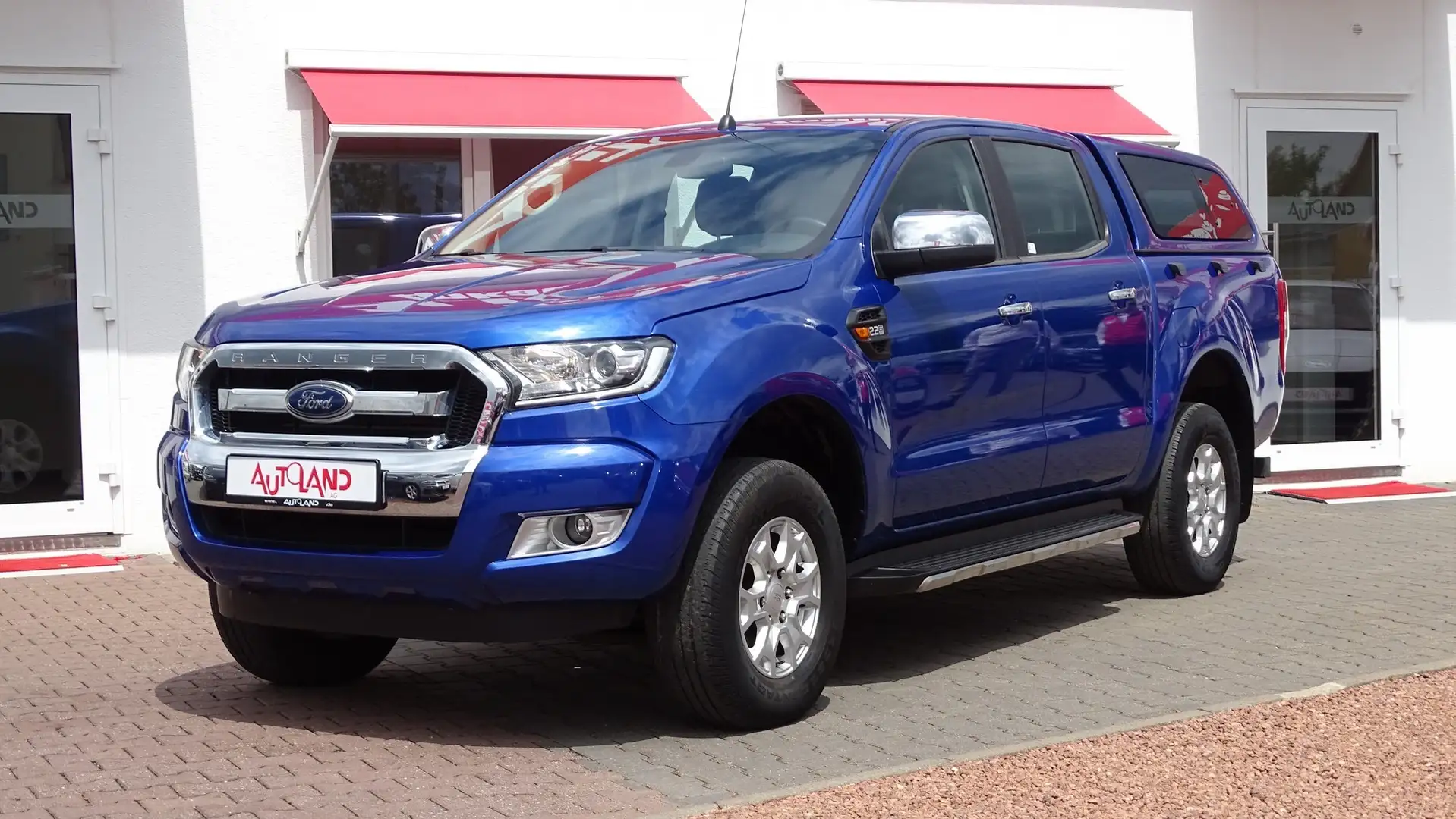 Ford Ranger 2.2 TDCi XL 4x4 DoKA Klima AHK Tempomat Blau - 2