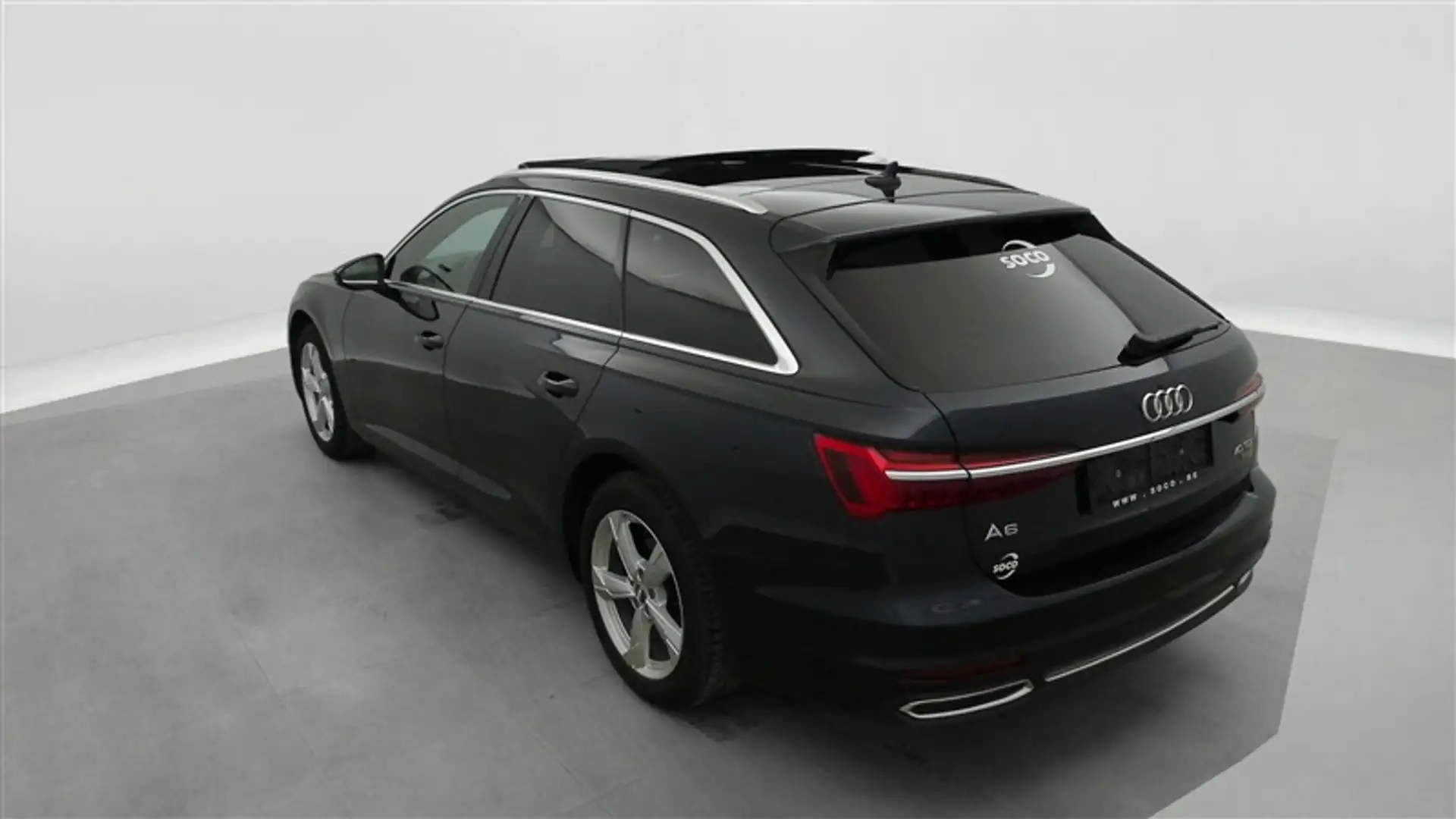 Audi A6 40 TDi QUATTRO/CUIR/NAVI/TO PANO/FULL LED Azul - 2