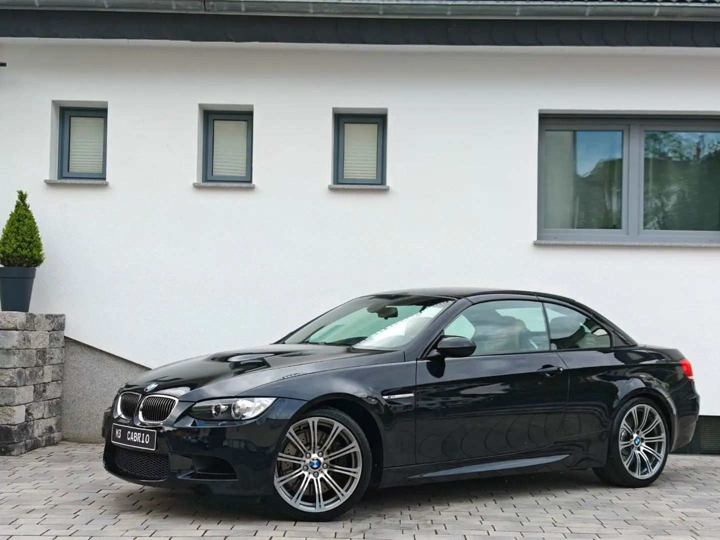 BMW M3 CABRIO 1.HAND | 12 TKM |  ERSTLACK | SAMMLER! Schwarz - 2
