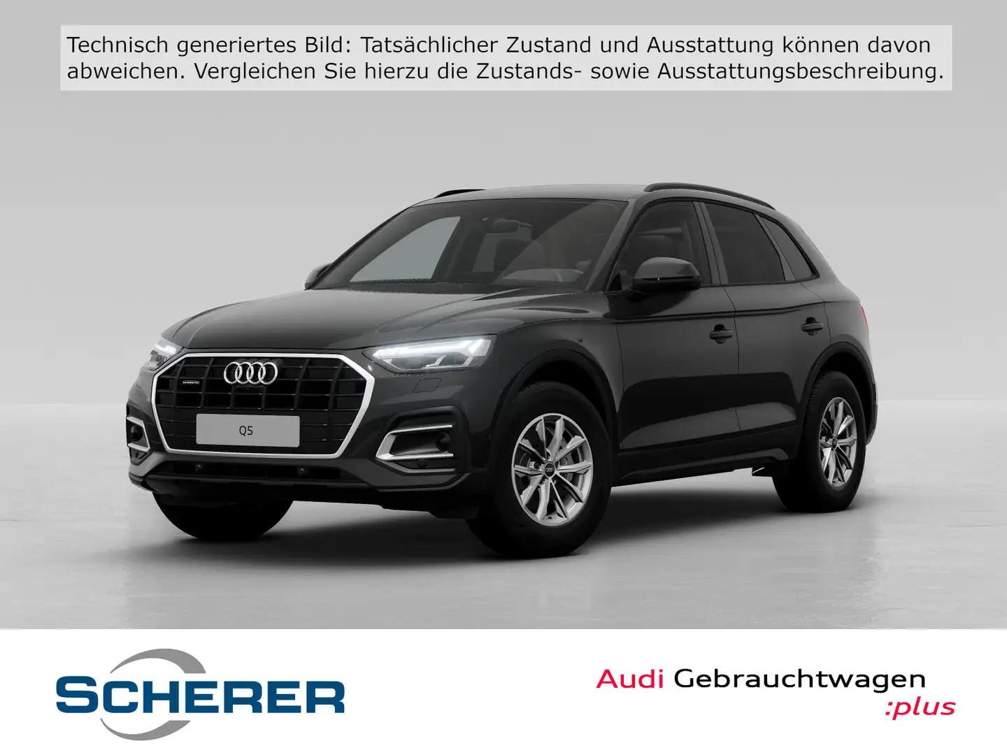 Audi Q5 40 TDI Quattro Schwarz - 1