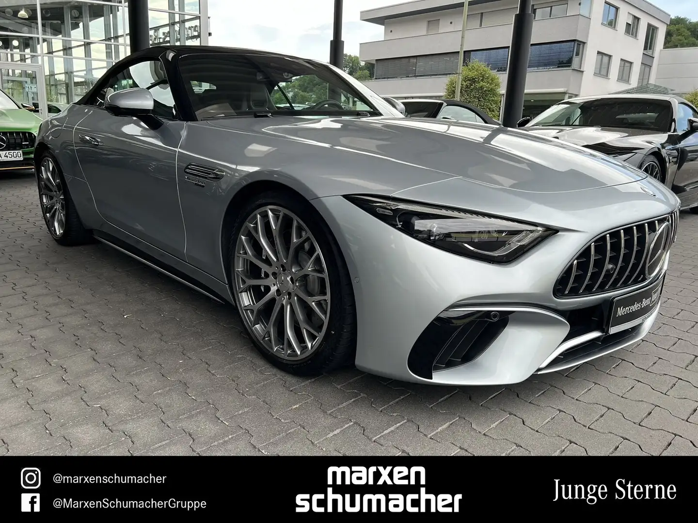 Mercedes-Benz SL 63 AMG AMG SL 63 4M+ PerfSitze+Lift+tartufo+PremiumPlus Silber - 2