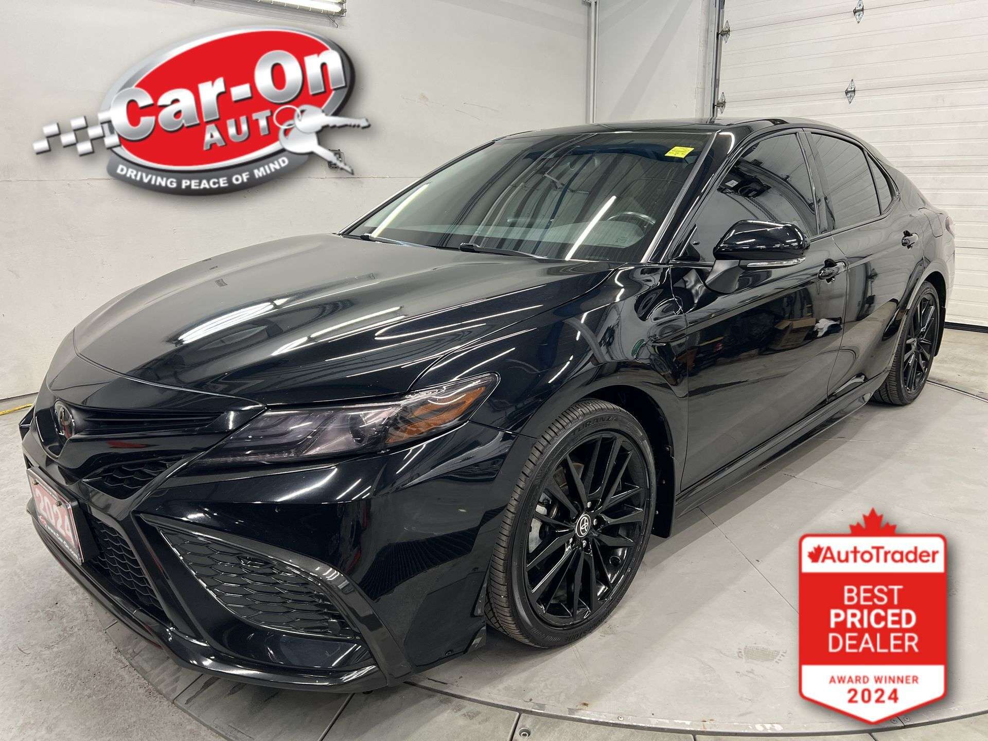 Black 2024 Toyota Camry Sedan All-Wheel Drive Automatic