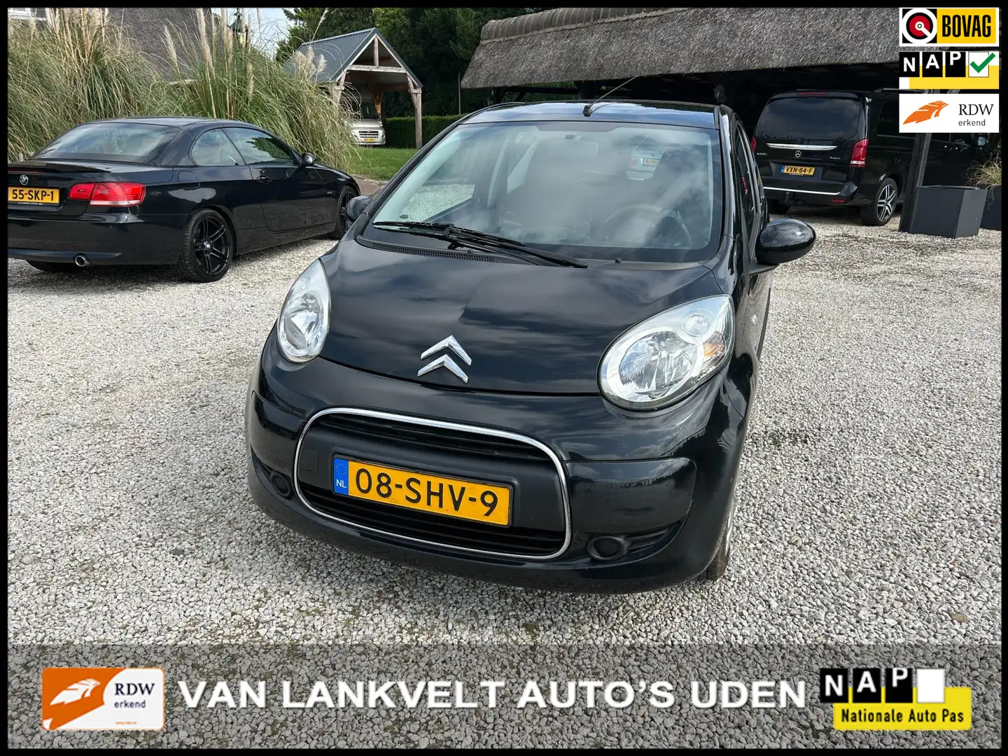 Citroen C1 1.0-12V Selection Airco NAP Negro - 1