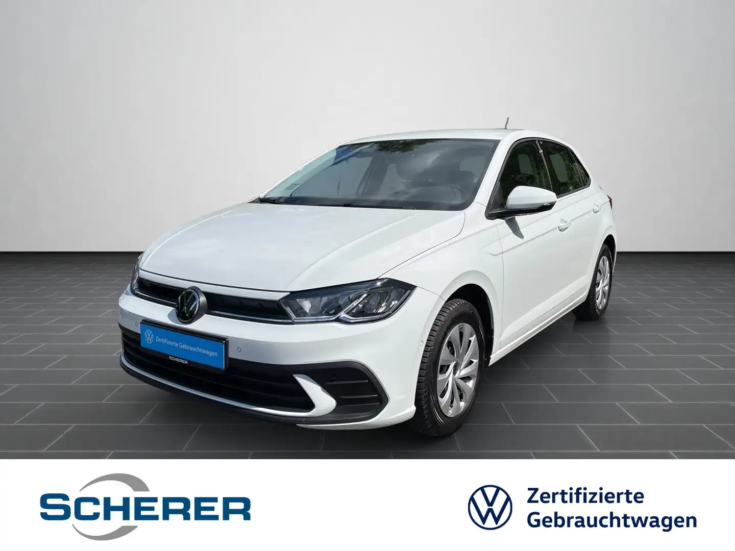 Volkswagen Polo 1.0 TSI, SHZ, IQ.DRIVE, COCKPITPRO, PARKASS Weiß - 1