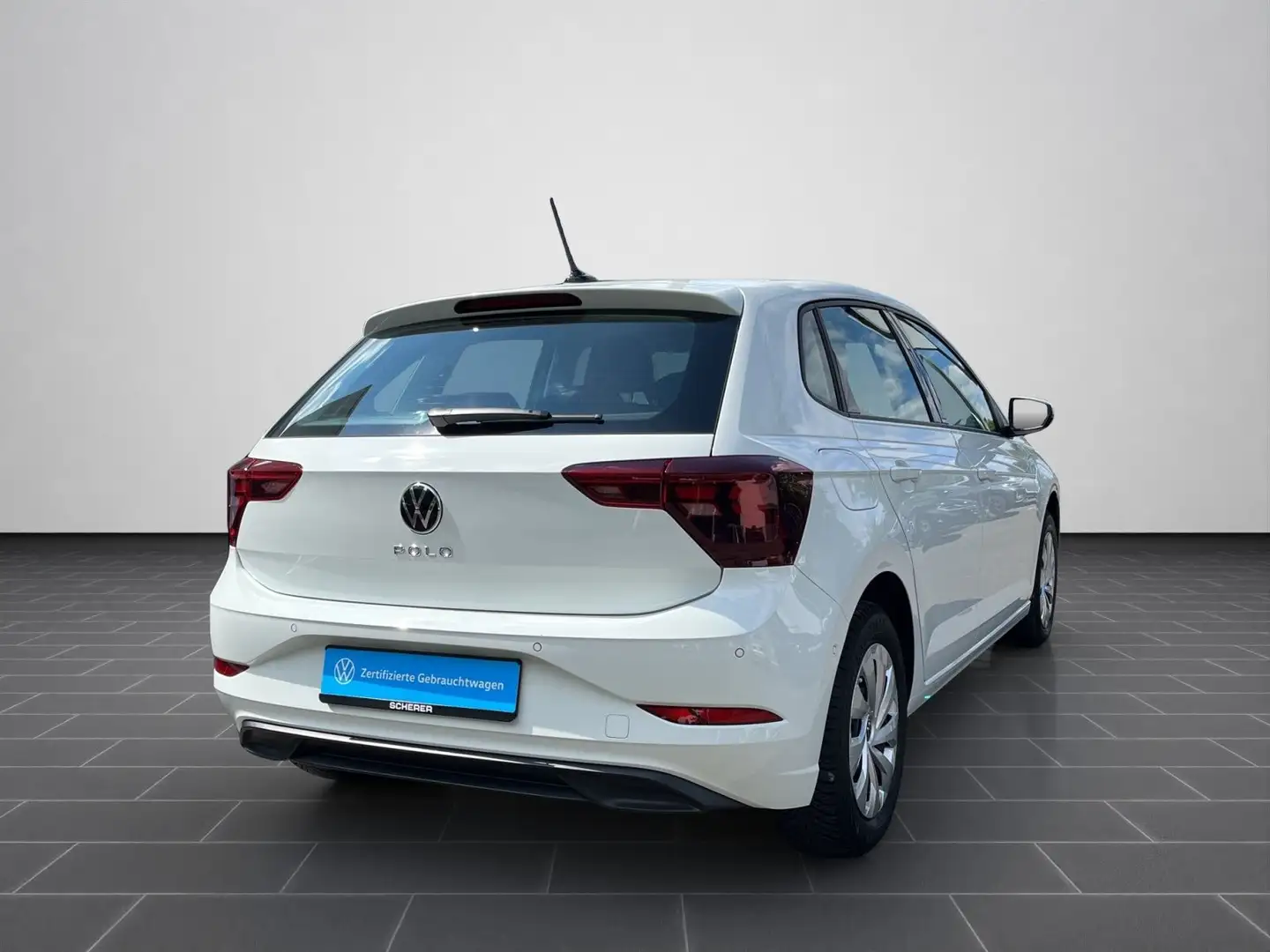 Volkswagen Polo 1.0 TSI, SHZ, IQ.DRIVE, COCKPITPRO, PARKASS Weiß - 2